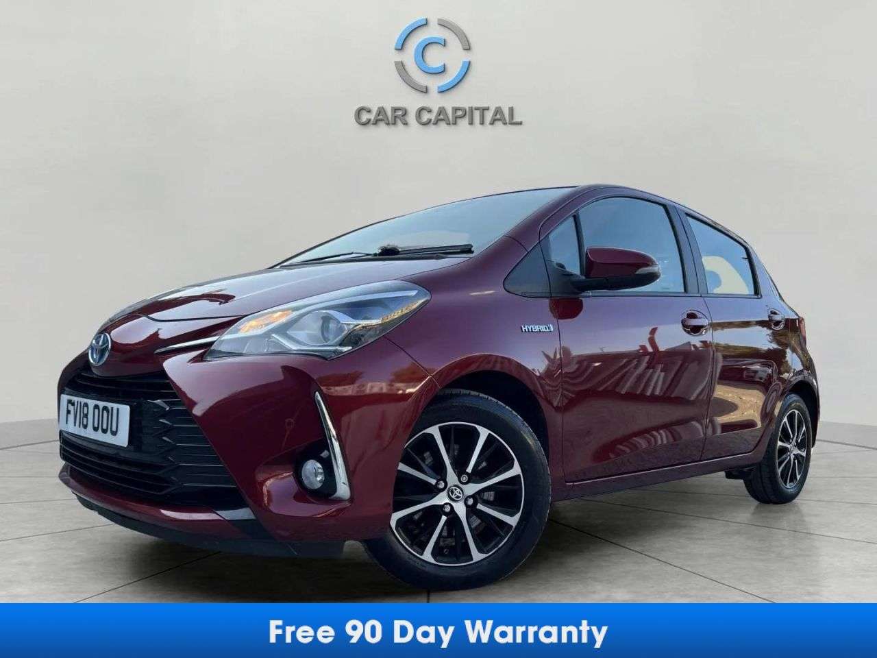 A 2018 TOYOTA YARIS 1.5 VVT-h Icon Tech Hatchback 5dr Petrol Hybrid E-CVT Euro 6 (s/s) (100 ps) A 2018 TOYOTA YARIS 1.5 VVT-h Icon Tech Hatchback 5dr Petrol Hybrid E-CVT Euro 6 (s/s) (100 ps)