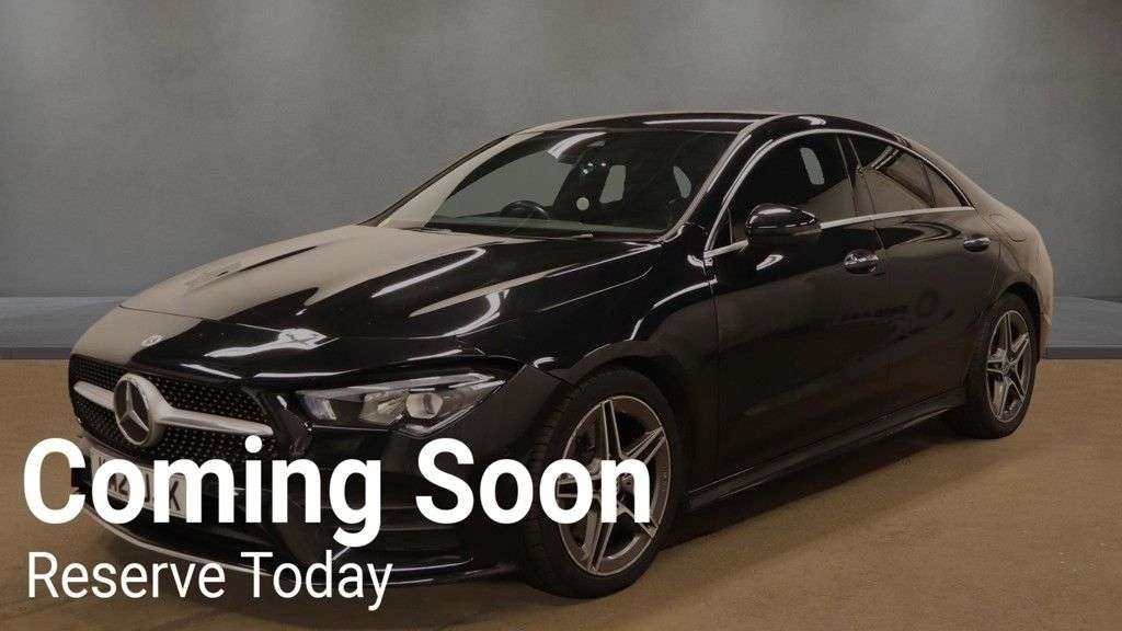 A 2021 MERCEDES-BENZ CLA 1.3 CLA200 AMG Line (Premium 2) Coupe 4dr Petrol 7G-DCT Euro 6 (s/s) (163 p A 2021 MERCEDES-BENZ CLA 1.3 CLA200 AMG Line (Premium 2) Coupe 4dr Petrol 7G-DCT Euro 6 (s/s) (163 p