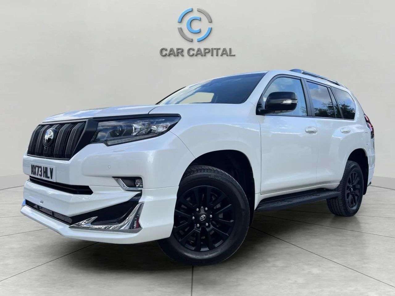 A 2023 TOYOTA LAND CRUISER 2.8D Invincible Black Edition SUV 5dr Diesel Auto 4WD Euro 6 (s/s) (LWB) (2 A 2023 TOYOTA LAND CRUISER 2.8D Invincible Black Edition SUV 5dr Diesel Auto 4WD Euro 6 (s/s) (LWB) (2