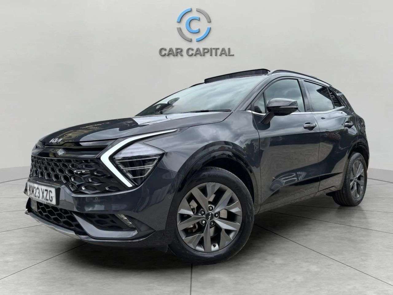 A 2023 KIA SPORTAGE 1.6 h T-GDi GT-Line S SUV 5dr Petrol Hybrid Auto Euro 6 (s/s) (226 bhp) A 2023 KIA SPORTAGE 1.6 h T-GDi GT-Line S SUV 5dr Petrol Hybrid Auto Euro 6 (s/s) (226 bhp)