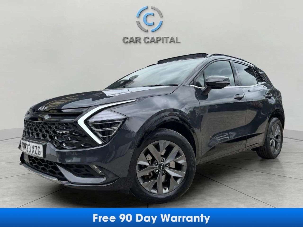 A 2023 KIA SPORTAGE 1.6 h T-GDi GT-Line S SUV 5dr Petrol Hybrid Auto Euro 6 (s/s) (226 bhp) A 2023 KIA SPORTAGE 1.6 h T-GDi GT-Line S SUV 5dr Petrol Hybrid Auto Euro 6 (s/s) (226 bhp)