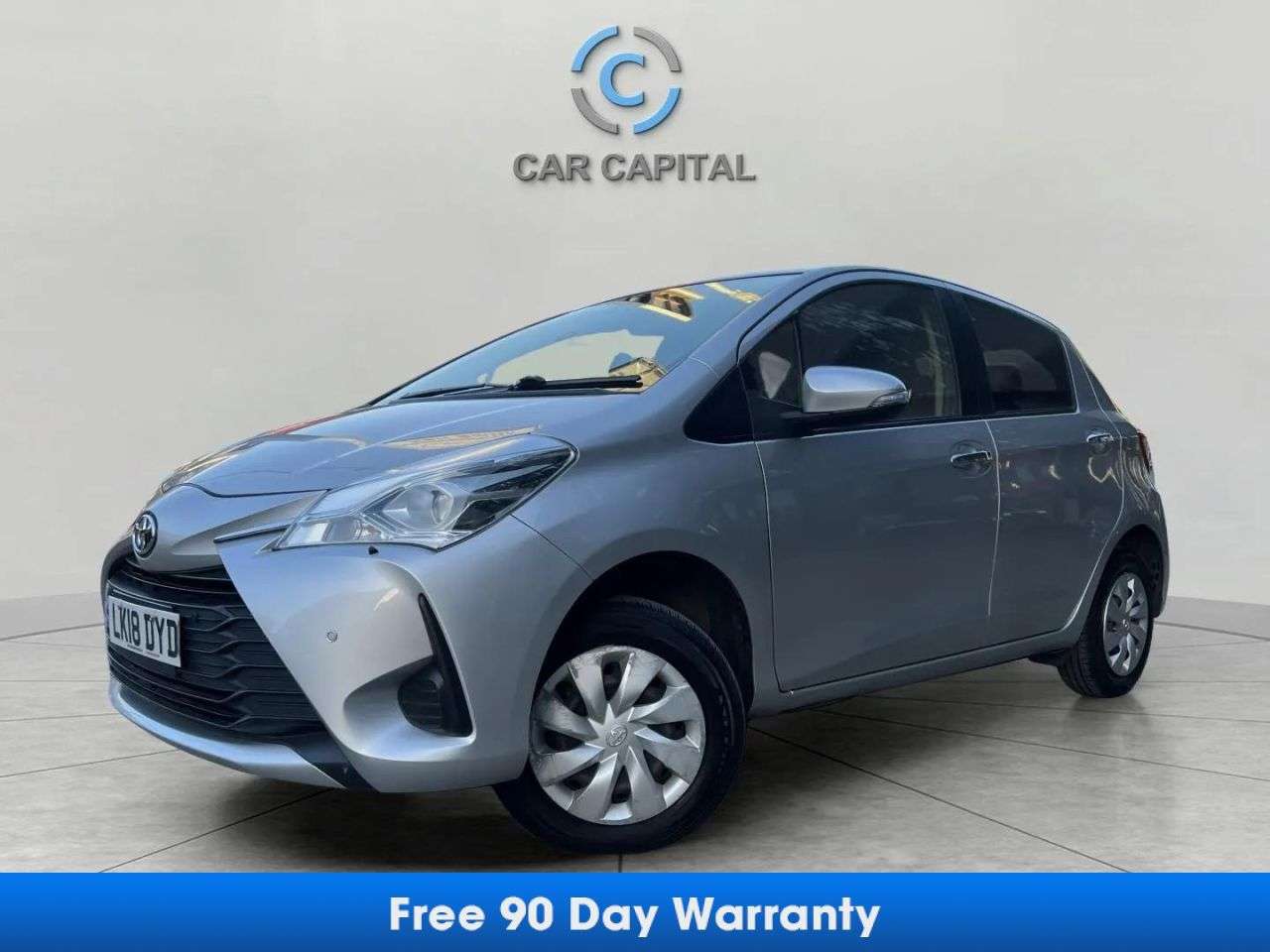 A 2018 TOYOTA YARIS 1.33 Dual VVT-i Icon Hatchback 5dr Petrol Multidrive S Euro 5 (99 ps) PUSH A 2018 TOYOTA YARIS 1.33 Dual VVT-i Icon Hatchback 5dr Petrol Multidrive S Euro 5 (99 ps) PUSH