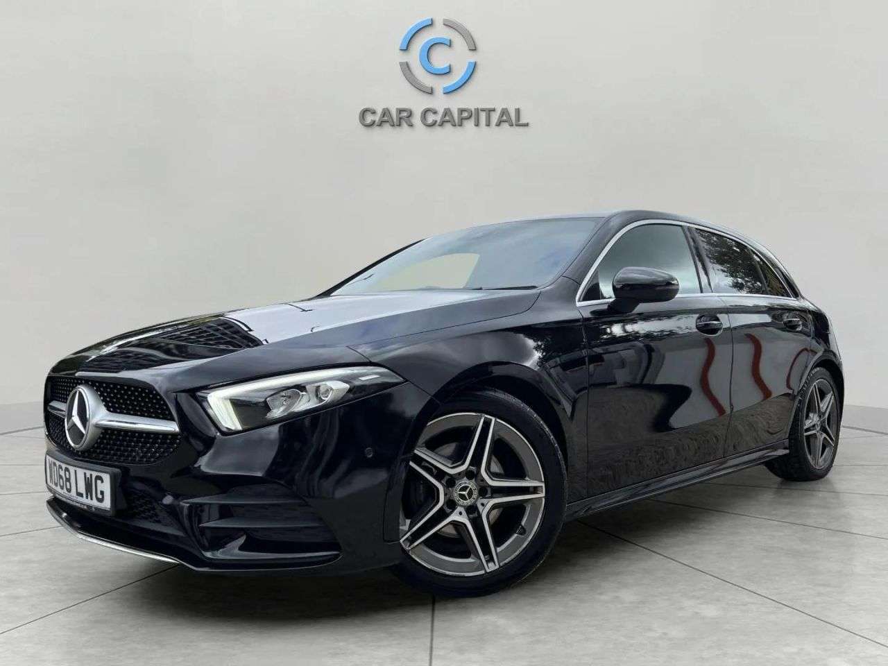 A 2018 MERCEDES-BENZ A CLASS 1.3 A180 AMG Line (Executive) Hatchback 5dr Petrol 7G-DCT Euro 6 (s/s) (136 A 2018 MERCEDES-BENZ A CLASS 1.3 A180 AMG Line (Executive) Hatchback 5dr Petrol 7G-DCT Euro 6 (s/s) (136