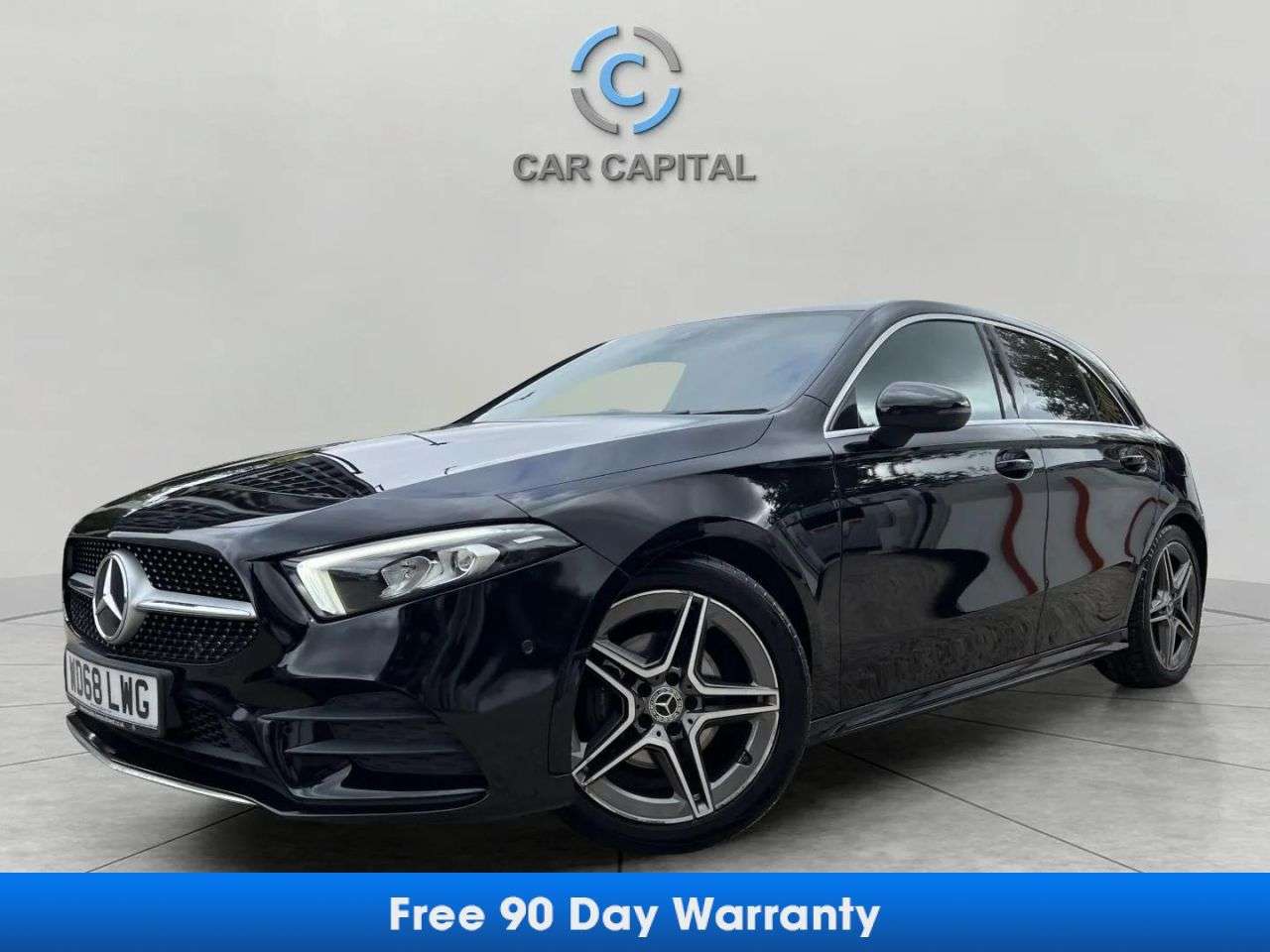 A 2018 MERCEDES-BENZ A CLASS 1.3 A180 AMG Line (Executive) Hatchback 5dr Petrol 7G-DCT Euro 6 (s/s) (136 A 2018 MERCEDES-BENZ A CLASS 1.3 A180 AMG Line (Executive) Hatchback 5dr Petrol 7G-DCT Euro 6 (s/s) (136