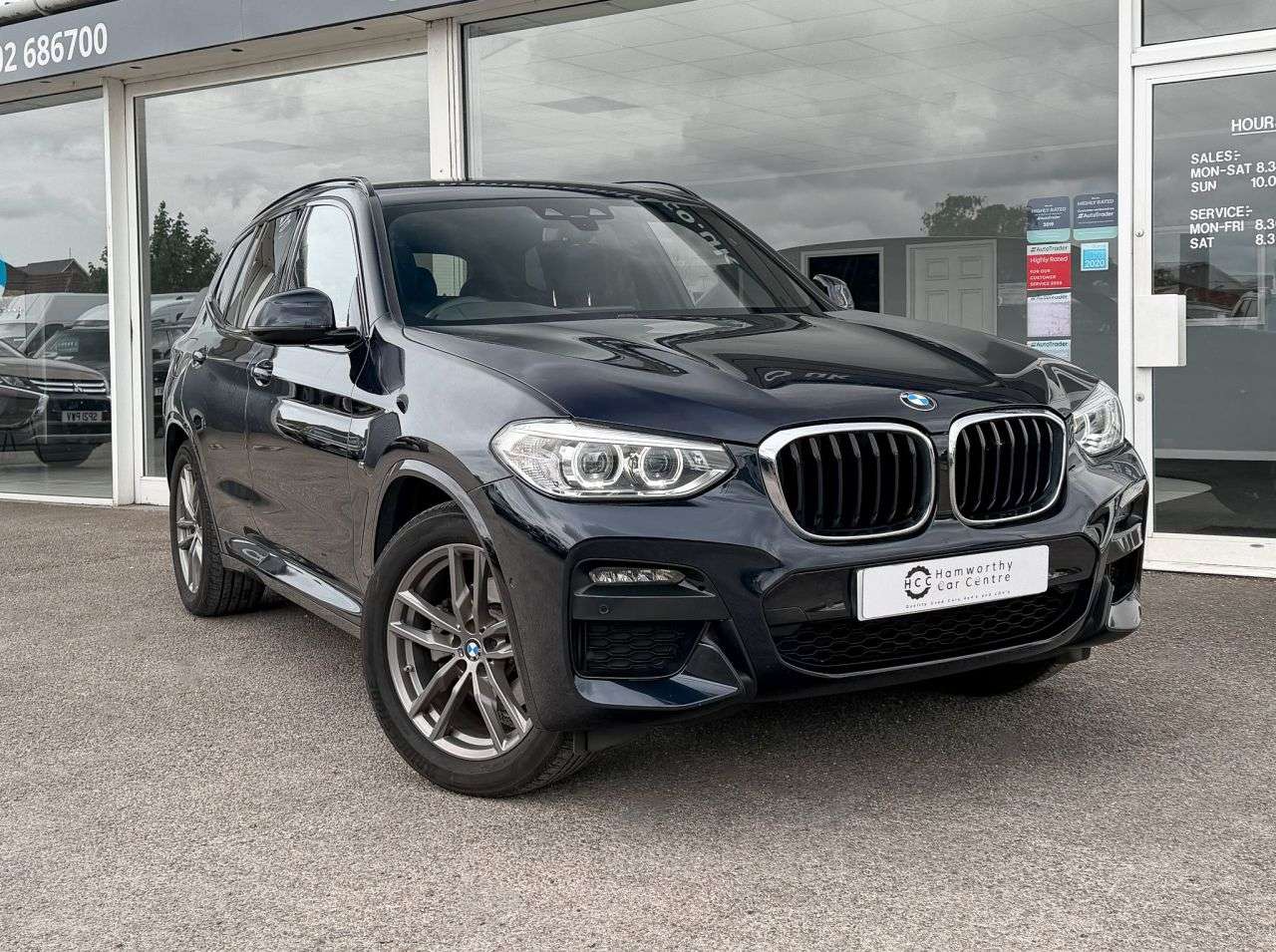 A 2021 BMW X3 2.0 XDRIVE20D M SPORT MHEV 5d 188 BHP CRUISE CONTROL+HEAT SEATS A 2021 BMW X3 2.0 XDRIVE20D M SPORT MHEV 5d 188 BHP CRUISE CONTROL+HEAT SEATS