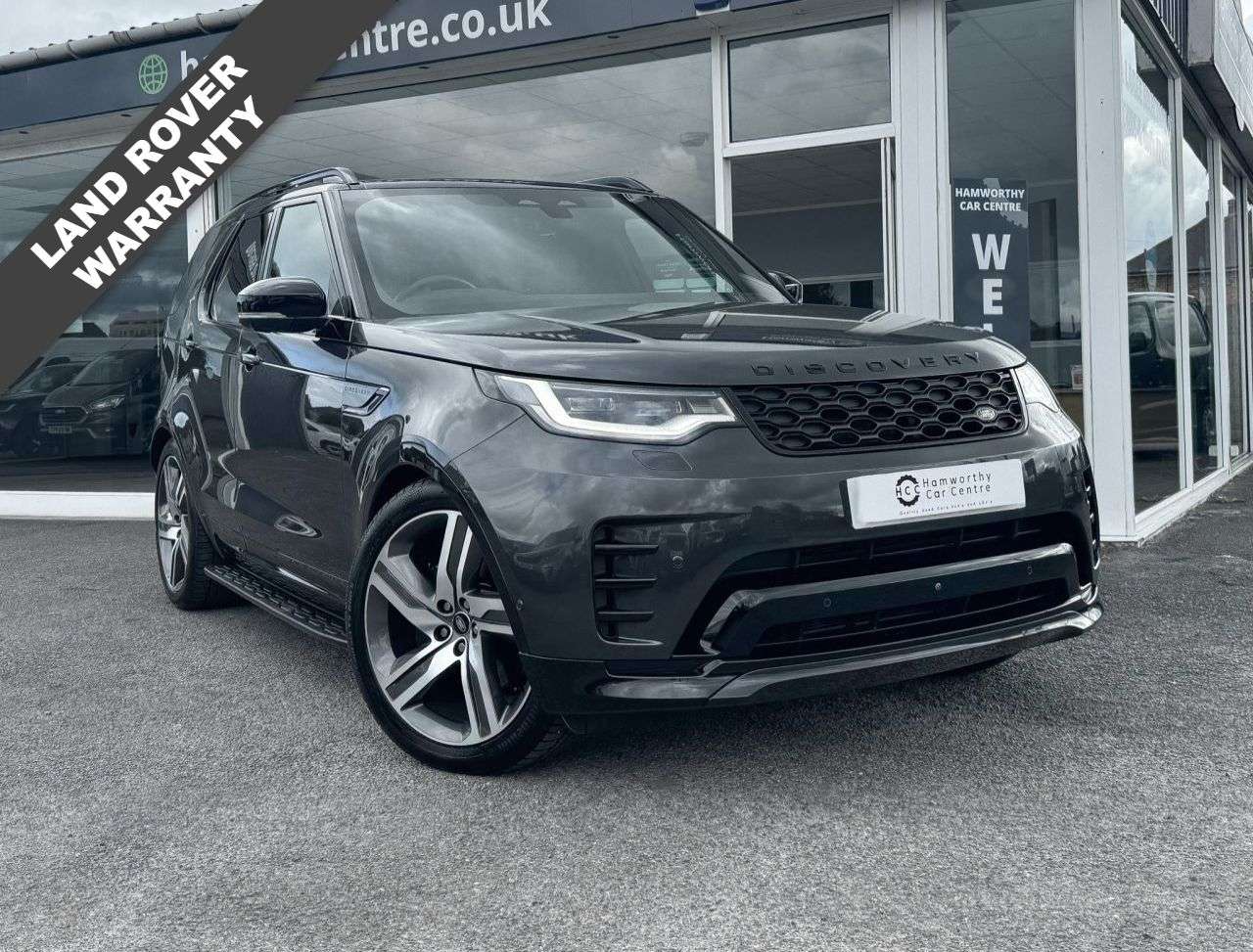 A 2024 LAND ROVER DISCOVERY 3.0 D350 MHEV Dynamic HSE SUV 5dr Diesel Auto 4WD HEATED S/WHEEL+APPLE CARP A 2024 LAND ROVER DISCOVERY 3.0 D350 MHEV Dynamic HSE SUV 5dr Diesel Auto 4WD HEATED S/WHEEL+APPLE CARP