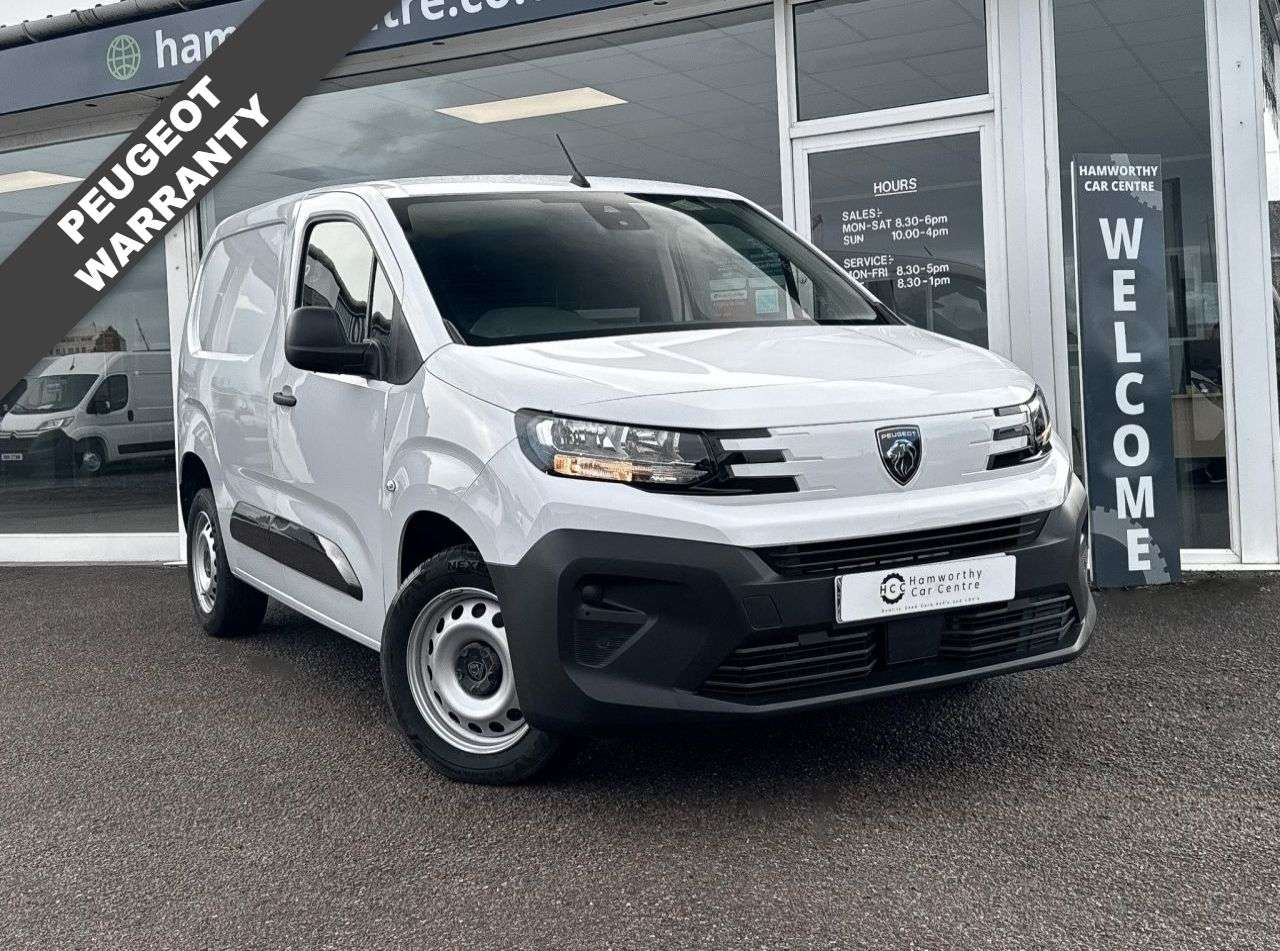 A 2024 PEUGEOT PARTNER 1.5 BlueHDi 1000 Professional Standard Panel Van 5dr Diesel Manual SWB Euro A 2024 PEUGEOT PARTNER 1.5 BlueHDi 1000 Professional Standard Panel Van 5dr Diesel Manual SWB Euro