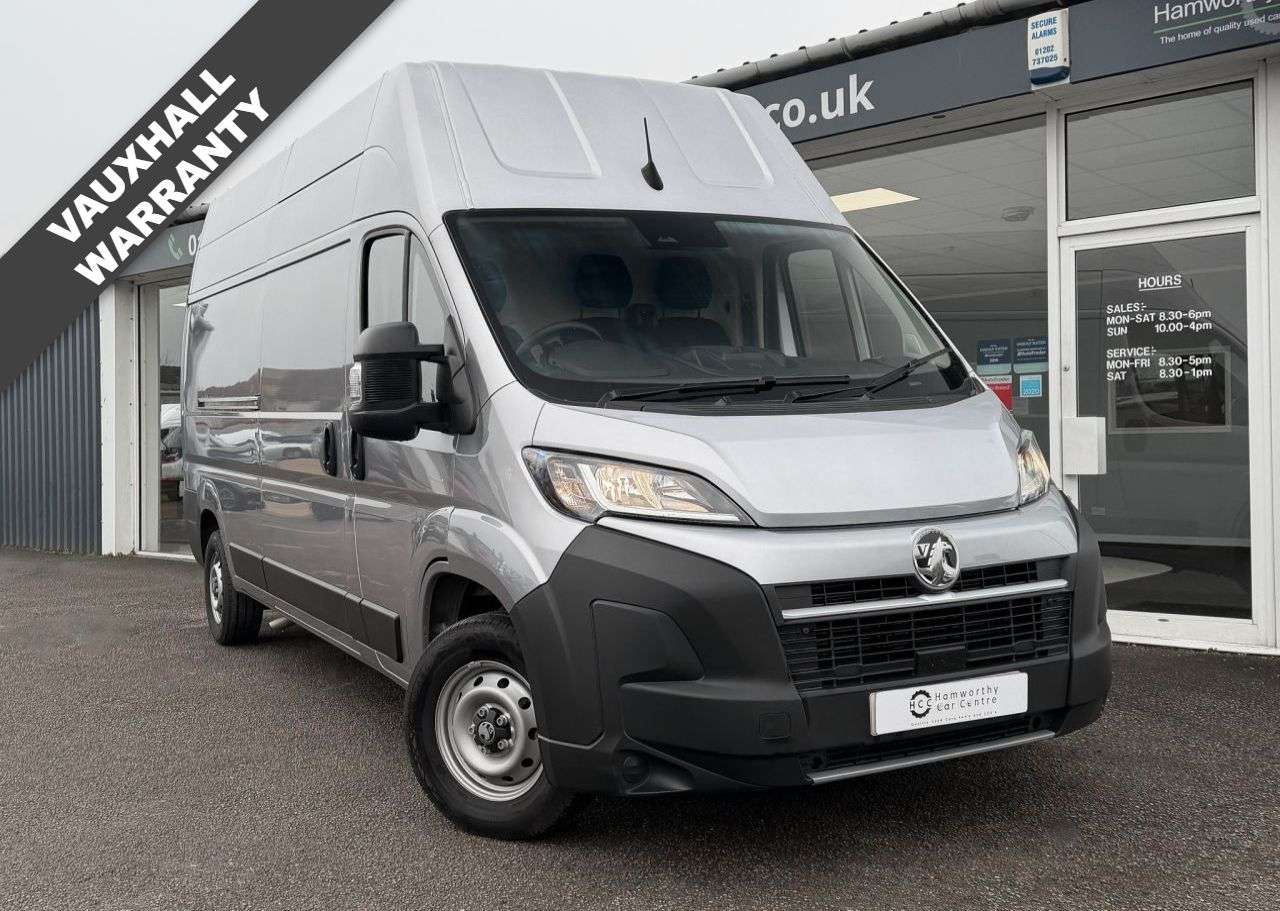 A 2024 VAUXHALL MOVANO 2.2 CDTi 3500 BiTurbo Prime Panel Van 5dr Diesel Manual L3 H3 LONG AND HIGH A 2024 VAUXHALL MOVANO 2.2 CDTi 3500 BiTurbo Prime Panel Van 5dr Diesel Manual L3 H3 LONG AND HIGH