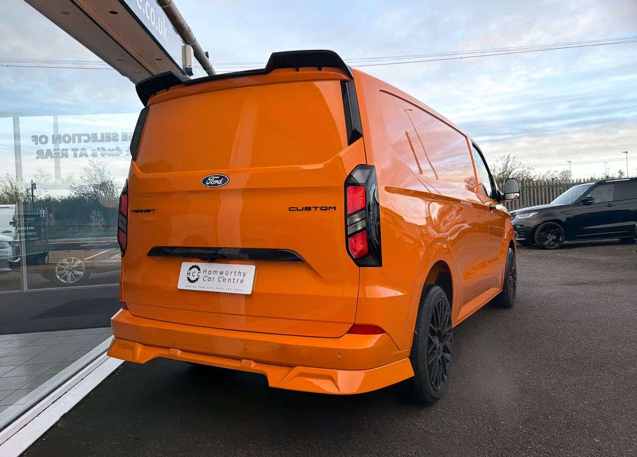 A 2025 FORD TRANSIT CUSTOM 2.0 300 EcoBlue Panel Van Tailgate Model 5dr Diesel Manual L1 H1 Euro 6 (s/ A 2025 FORD TRANSIT CUSTOM 2.0 300 EcoBlue Panel Van Tailgate Model 5dr Diesel Manual L1 H1 Euro 6 (s/