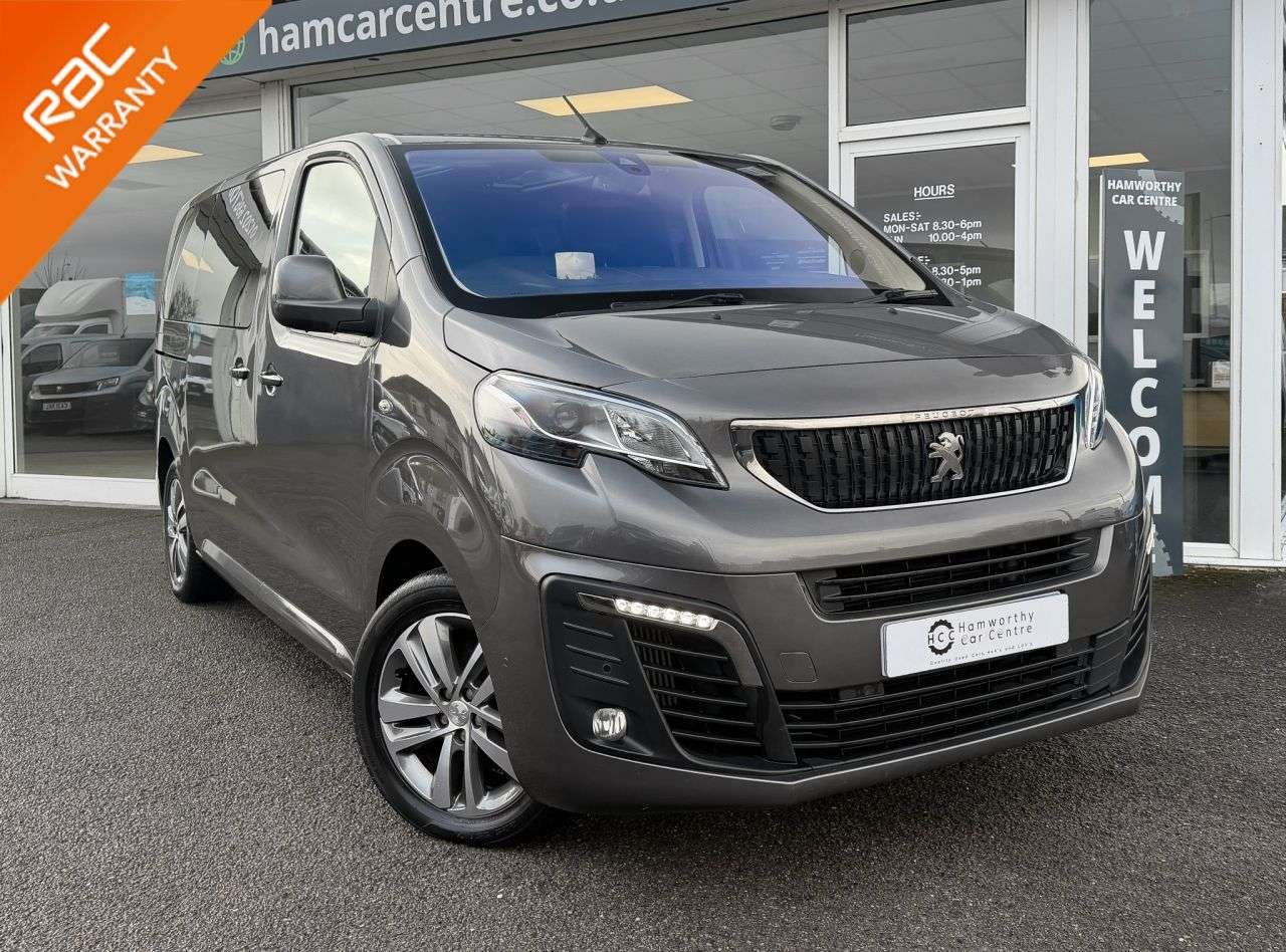 A 2019 PEUGEOT TRAVELLER 2.0 BlueHDi Allure Standard MPV Diesel MWB Euro 6 (150 ps) AIR CON+SAT NAV+ A 2019 PEUGEOT TRAVELLER 2.0 BlueHDi Allure Standard MPV Diesel MWB Euro 6 (150 ps) AIR CON+SAT NAV+