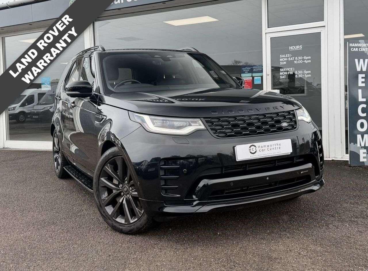 A 2023 LAND ROVER DISCOVERY 3.0 D300 MHEV R-Dynamic SE Diesel Auto 4WD Euro 6 (300 ps) 5 SEATER ELEC AI A 2023 LAND ROVER DISCOVERY 3.0 D300 MHEV R-Dynamic SE Diesel Auto 4WD Euro 6 (300 ps) 5 SEATER ELEC AI