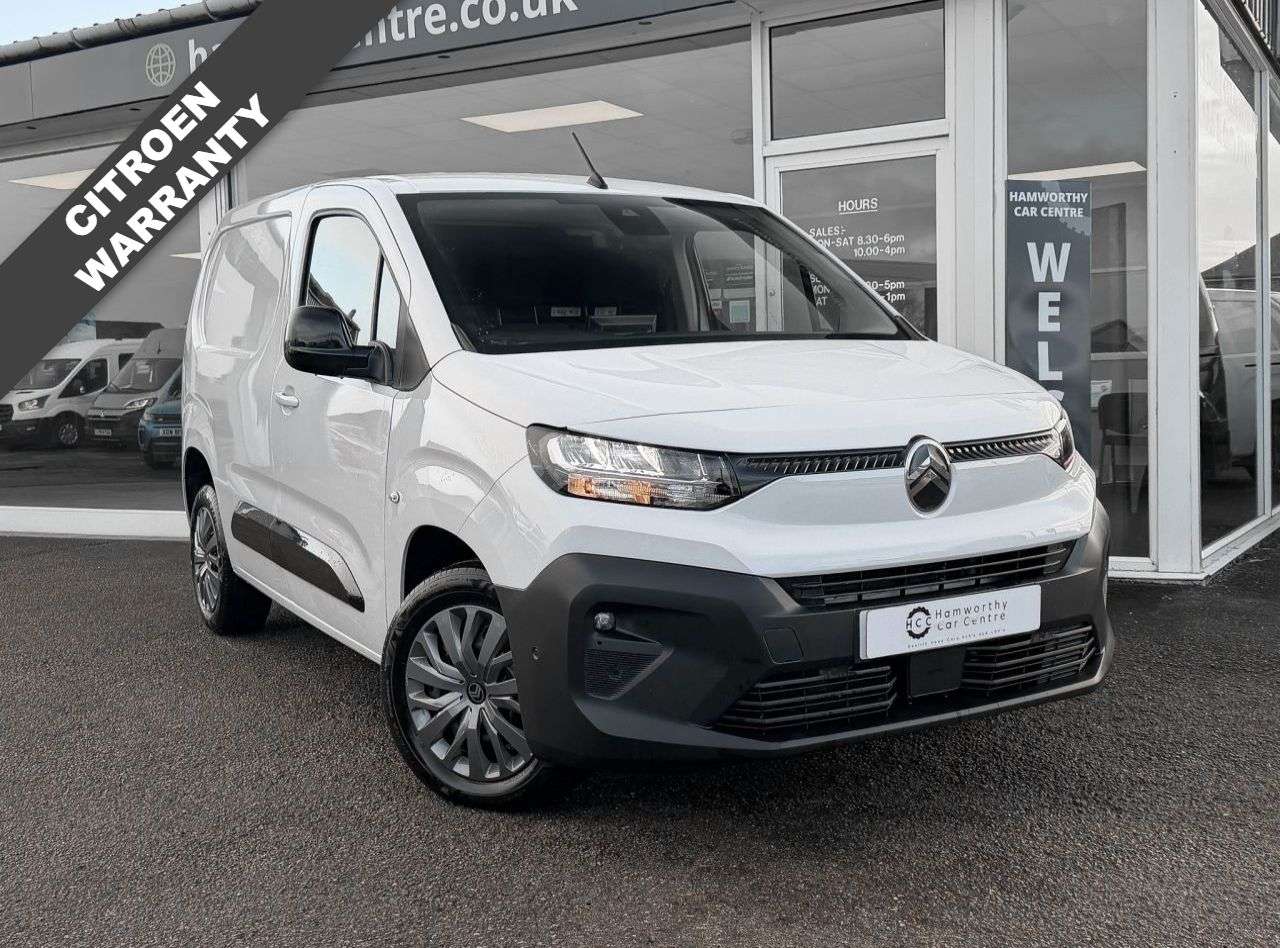 A 2024 CITROEN BERLINGO 1.5 BlueHDi 1000 Driver M Panel Van 5dr Diesel Manual SWB Euro 6 (s/s) (100 A 2024 CITROEN BERLINGO 1.5 BlueHDi 1000 Driver M Panel Van 5dr Diesel Manual SWB Euro 6 (s/s) (100