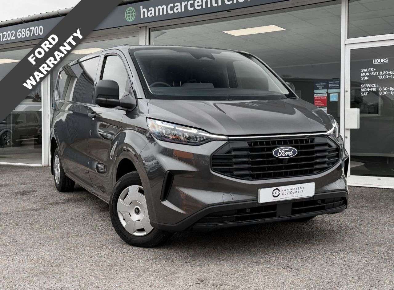 A 2024 FORD TRANSIT CUSTOM 2.0 300 EcoBlue Trend Panel Van 5dr Diesel Manual L2 H1 Euro 6 (s/s) (110 p A 2024 FORD TRANSIT CUSTOM 2.0 300 EcoBlue Trend Panel Van 5dr Diesel Manual L2 H1 Euro 6 (s/s) (110 p