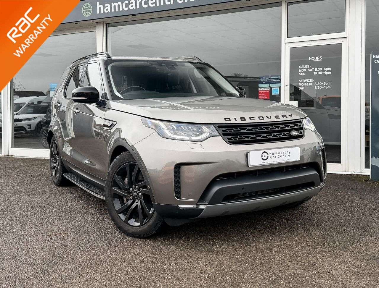 A 2019 LAND ROVER DISCOVERY 3.0 SD V6 HSE SUV 5dr Diesel Auto 4WD Euro 6 (s/s) (306 ps) 5 SEAT OPTION P A 2019 LAND ROVER DISCOVERY 3.0 SD V6 HSE SUV 5dr Diesel Auto 4WD Euro 6 (s/s) (306 ps) 5 SEAT OPTION P