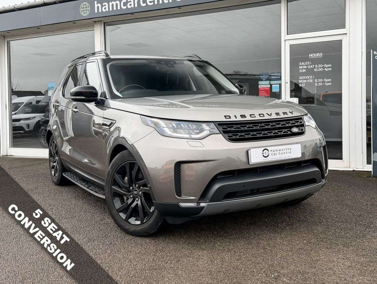 A 2019 LAND ROVER DISCOVERY 3.0 SD V6 HSE SUV 5 SEATS 5dr Diesel Auto 4WD Euro 6 (s/s) (306 ps) A 2019 LAND ROVER DISCOVERY 3.0 SD V6 HSE SUV 5 SEATS 5dr Diesel Auto 4WD Euro 6 (s/s) (306 ps)