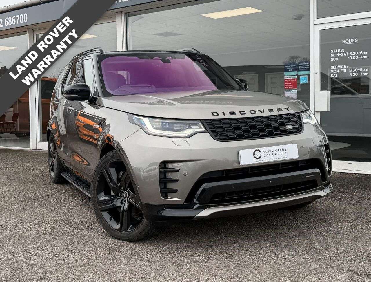 A 2023 LAND ROVER DISCOVERY 3.0 D300 MHEV R-Dynamic HSE *5 SEATS* 5dr Diesel Auto 4WD Euro 6 (s/s) (300 A 2023 LAND ROVER DISCOVERY 3.0 D300 MHEV R-Dynamic HSE *5 SEATS* 5dr Diesel Auto 4WD Euro 6 (s/s) (300
