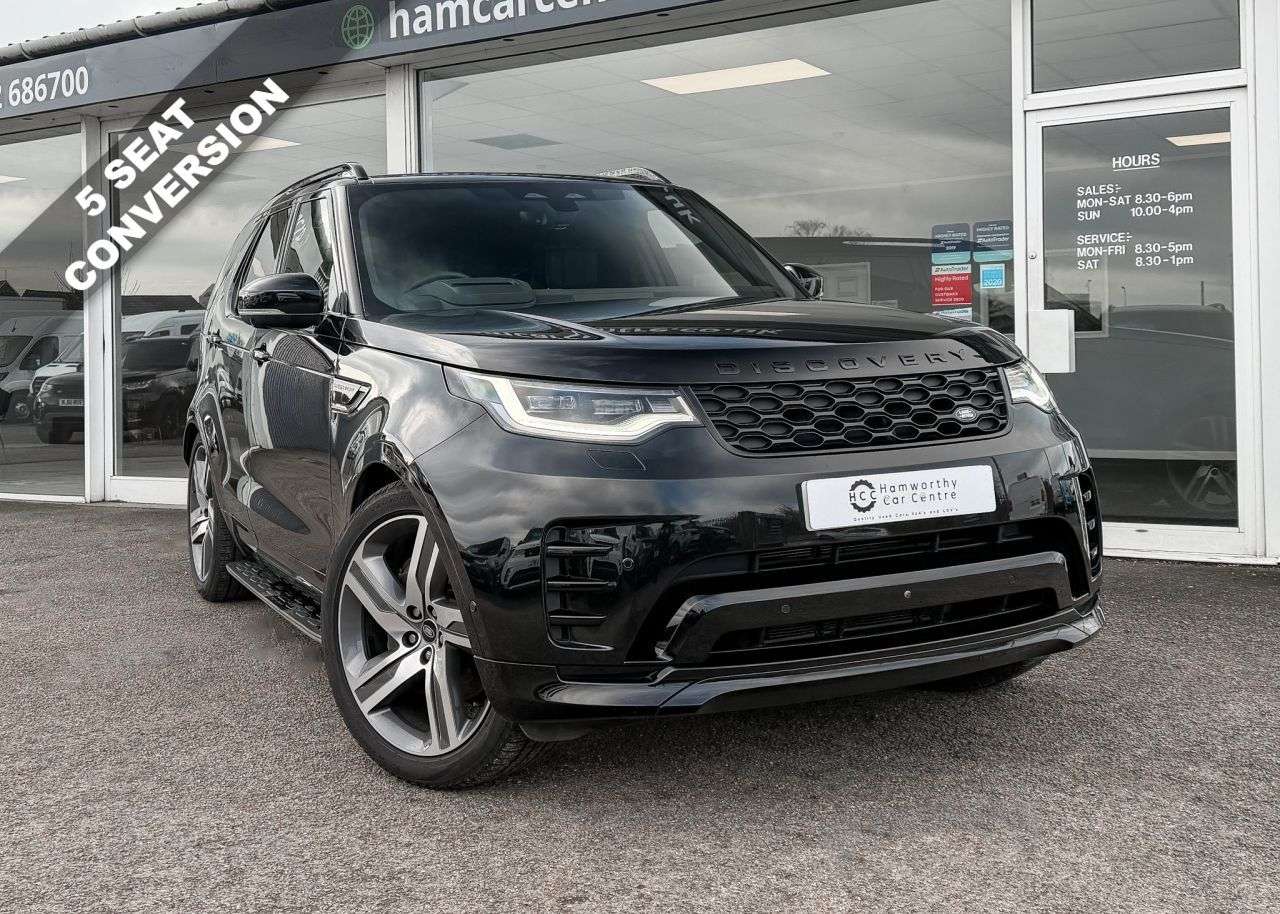A 2025 LAND ROVER DISCOVERY 3.0 D350 MHEV Dynamic HSE 5 SEATS SUV 5dr Diesel Auto 4WD Euro 6 (s/s) (350 A 2025 LAND ROVER DISCOVERY 3.0 D350 MHEV Dynamic HSE 5 SEATS SUV 5dr Diesel Auto 4WD Euro 6 (s/s) (350