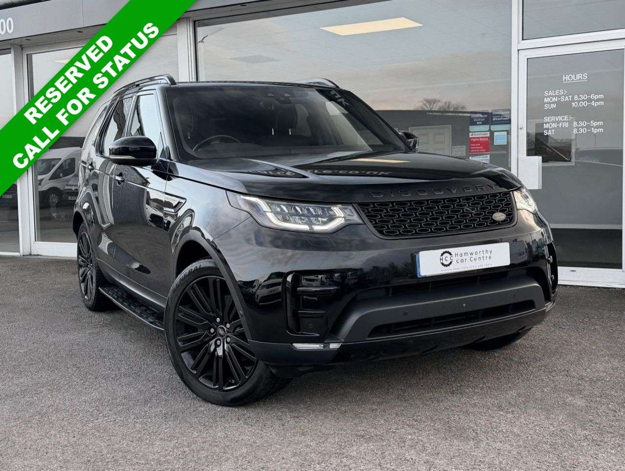 A 2019 LAND ROVER DISCOVERY 3.0 SD V6 HSE SUV 5dr Diesel Auto 4WD Euro 6 (s/s) (306 ps) NAV+APPLE CAR P A 2019 LAND ROVER DISCOVERY 3.0 SD V6 HSE SUV 5dr Diesel Auto 4WD Euro 6 (s/s) (306 ps) NAV+APPLE CAR P