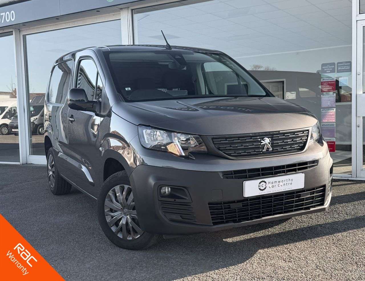 A 2023 PEUGEOT PARTNER 1.5 BlueHDi 1000 Asphalt Premium + Standard Panel Van 5dr Diesel Manual SWB A 2023 PEUGEOT PARTNER 1.5 BlueHDi 1000 Asphalt Premium + Standard Panel Van 5dr Diesel Manual SWB