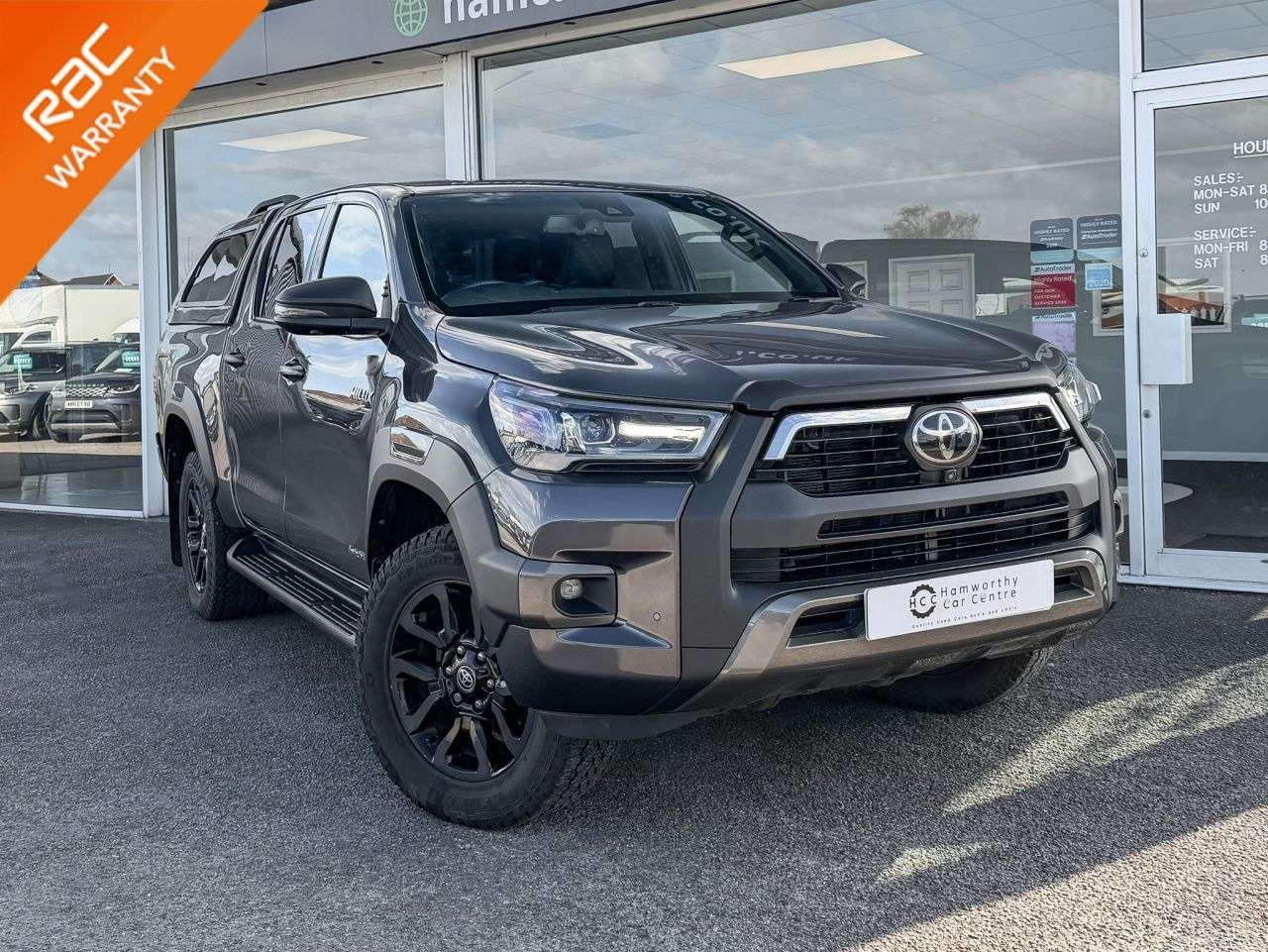 A 2022 TOYOTA HI-LUX 2.8 D-4D Invincible X Pickup Double Cab 4dr Diesel Auto 4WD Euro 6 (s/s) (2 A 2022 TOYOTA HI-LUX 2.8 D-4D Invincible X Pickup Double Cab 4dr Diesel Auto 4WD Euro 6 (s/s) (2