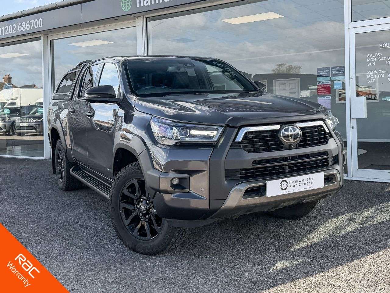 A 2022 TOYOTA HI-LUX 2.8 D-4D Invincible X Pickup Double Cab 4dr Diesel Auto 4WD Euro 6 (s/s) (2 A 2022 TOYOTA HI-LUX 2.8 D-4D Invincible X Pickup Double Cab 4dr Diesel Auto 4WD Euro 6 (s/s) (2