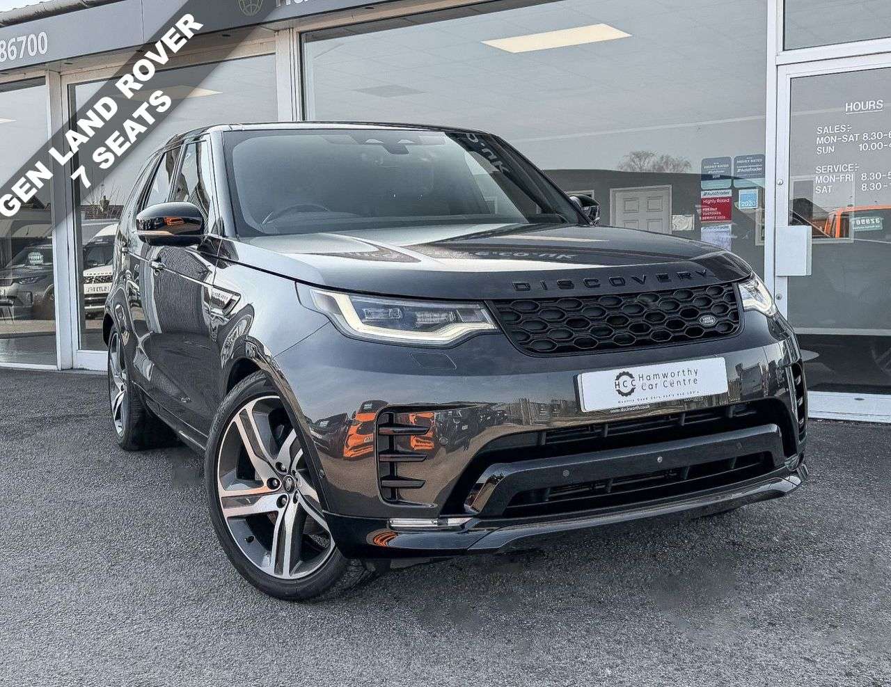 A 2023 LAND ROVER DISCOVERY 3.0 D300 MHEV Dynamic HSE GEN LR 7 SEATS SUV 5dr Diesel Auto 4WD Euro 6 (s/ A 2023 LAND ROVER DISCOVERY 3.0 D300 MHEV Dynamic HSE GEN LR 7 SEATS SUV 5dr Diesel Auto 4WD Euro 6 (s/