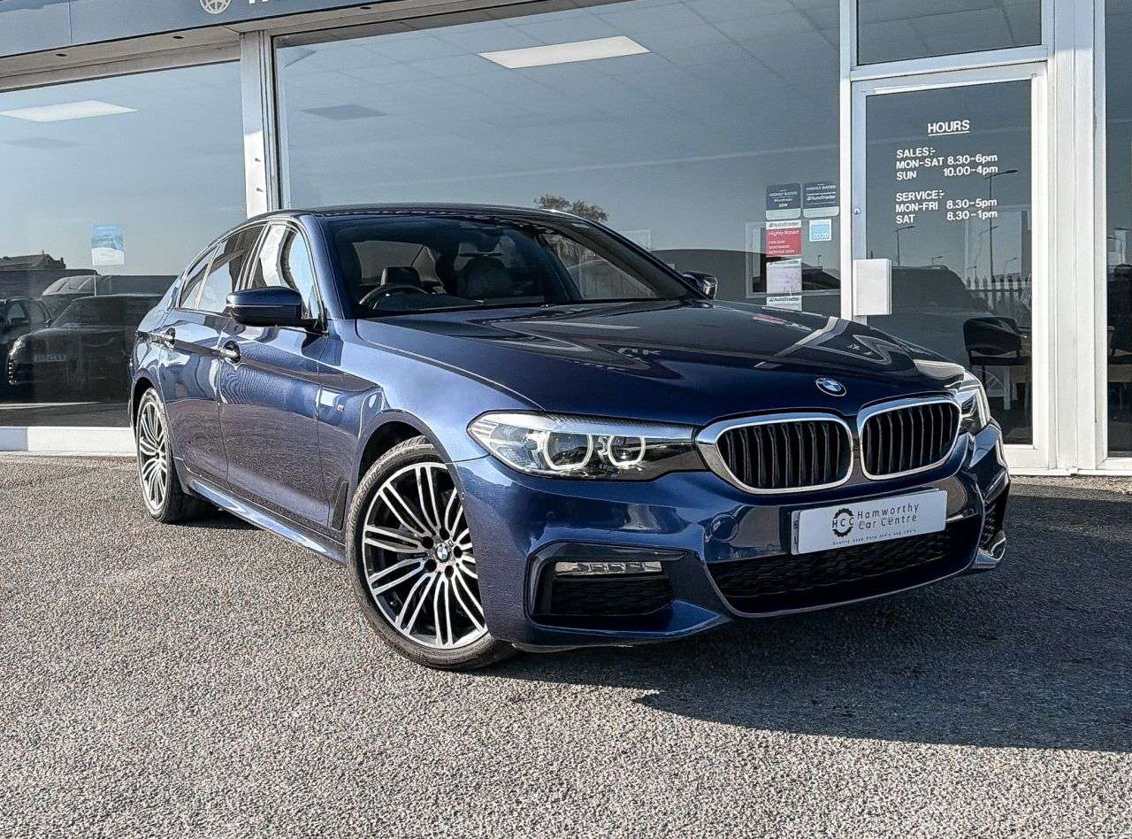 A 2018 BMW 5 SERIES 3.0 530d M Sport Saloon 4dr Diesel Auto xDrive Euro 6 (s/s) (265 ps) BIG-SP A 2018 BMW 5 SERIES 3.0 530d M Sport Saloon 4dr Diesel Auto xDrive Euro 6 (s/s) (265 ps) BIG-SP