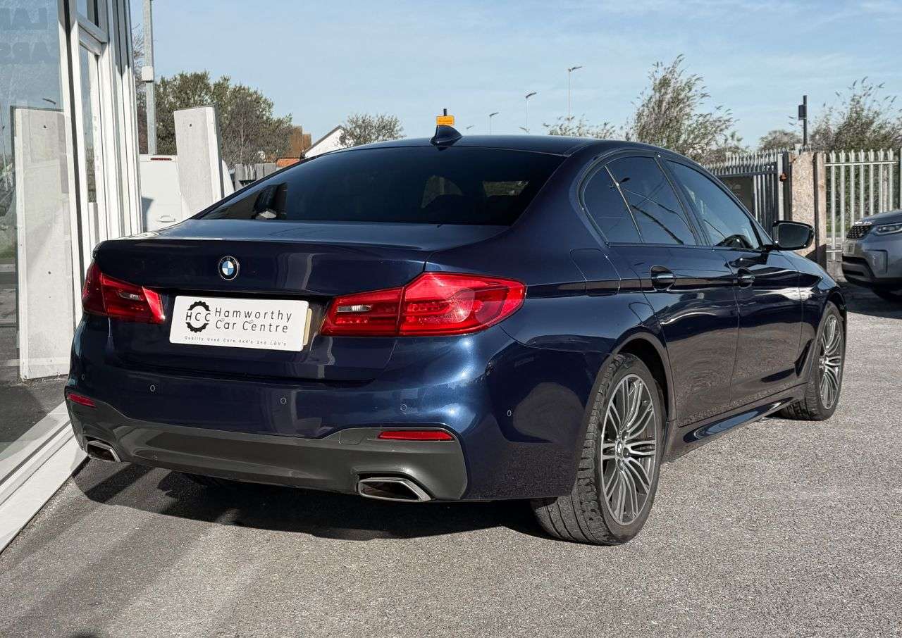 A 2018 BMW 5 SERIES 3.0 530d M Sport Saloon 4dr Diesel Auto xDrive Euro 6 (s/s) (265 ps) BIG-SP A 2018 BMW 5 SERIES 3.0 530d M Sport Saloon 4dr Diesel Auto xDrive Euro 6 (s/s) (265 ps) BIG-SP