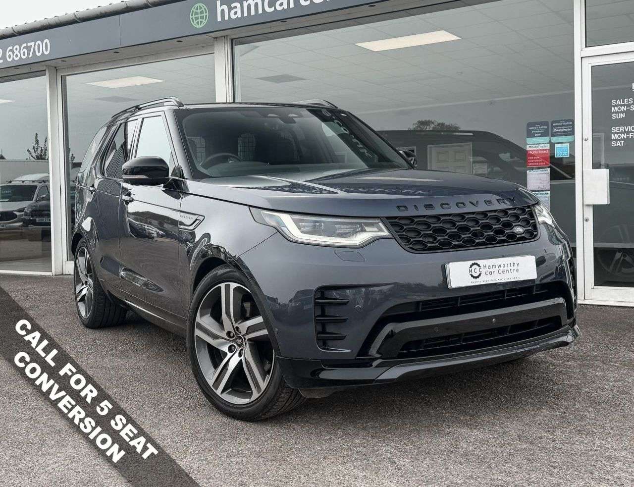 A 2025 LAND ROVER DISCOVERY 3.0 D350 MHEV Dynamic HSE Auto Euro 6 (350 ps) 5 SEAT OPTION AVAILABLE - CA A 2025 LAND ROVER DISCOVERY 3.0 D350 MHEV Dynamic HSE Auto Euro 6 (350 ps) 5 SEAT OPTION AVAILABLE - CA
