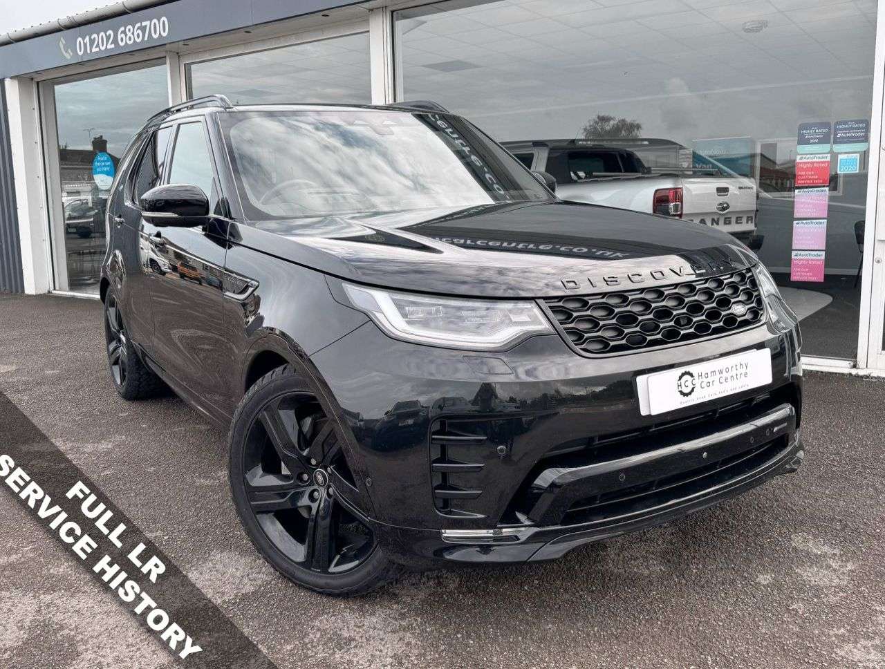 A 2023 LAND ROVER DISCOVERY 3.0 D300 MHEV 5 SEATS R-Dynamic HSE SUV 5dr Diesel Auto 4WD Euro 6 (s/s) (3 A 2023 LAND ROVER DISCOVERY 3.0 D300 MHEV 5 SEATS R-Dynamic HSE SUV 5dr Diesel Auto 4WD Euro 6 (s/s) (3