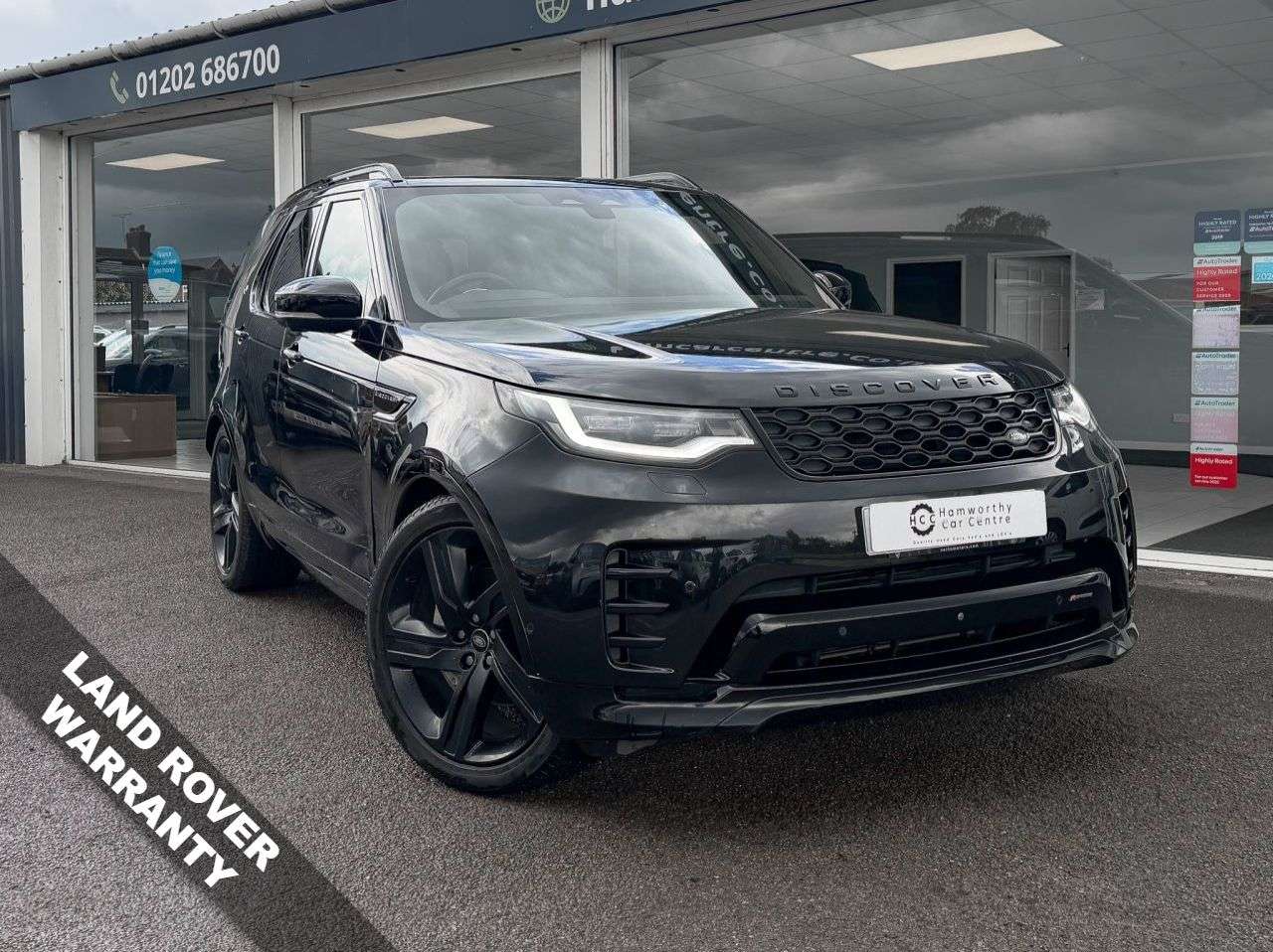 A 2023 LAND ROVER DISCOVERY 3.0 D300 MHEV 5 SEATS R-Dynamic HSE SUV 5dr Diesel Auto 4WD Euro 6 (s/s) (3 A 2023 LAND ROVER DISCOVERY 3.0 D300 MHEV 5 SEATS R-Dynamic HSE SUV 5dr Diesel Auto 4WD Euro 6 (s/s) (3
