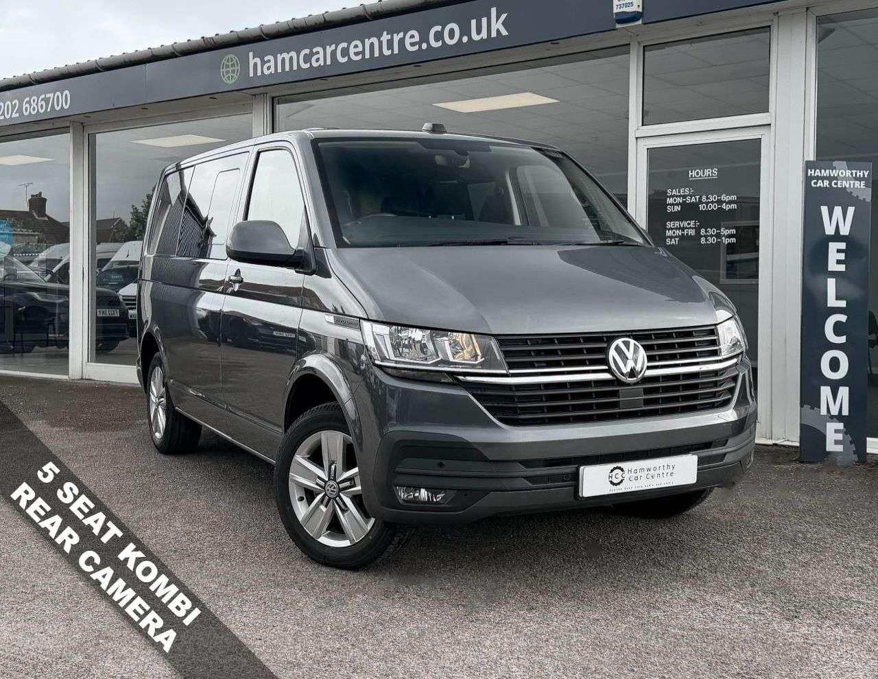 A 2023 VOLKSWAGEN TRANSPORTER 2.0 TDI T32 Highline Kombi Double Cab 5dr Diesel Manual FWD SWB Euro 6 (s/s A 2023 VOLKSWAGEN TRANSPORTER 2.0 TDI T32 Highline Kombi Double Cab 5dr Diesel Manual FWD SWB Euro 6 (s/s