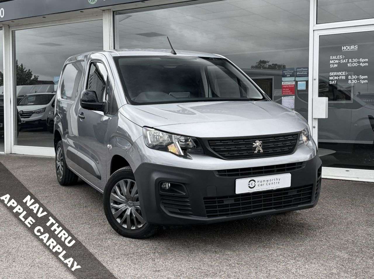 A 2022 PEUGEOT PARTNER 1.5 BlueHDi 1000 Professional Premium Standard Panel Van 5dr Diesel Manual A 2022 PEUGEOT PARTNER 1.5 BlueHDi 1000 Professional Premium Standard Panel Van 5dr Diesel Manual