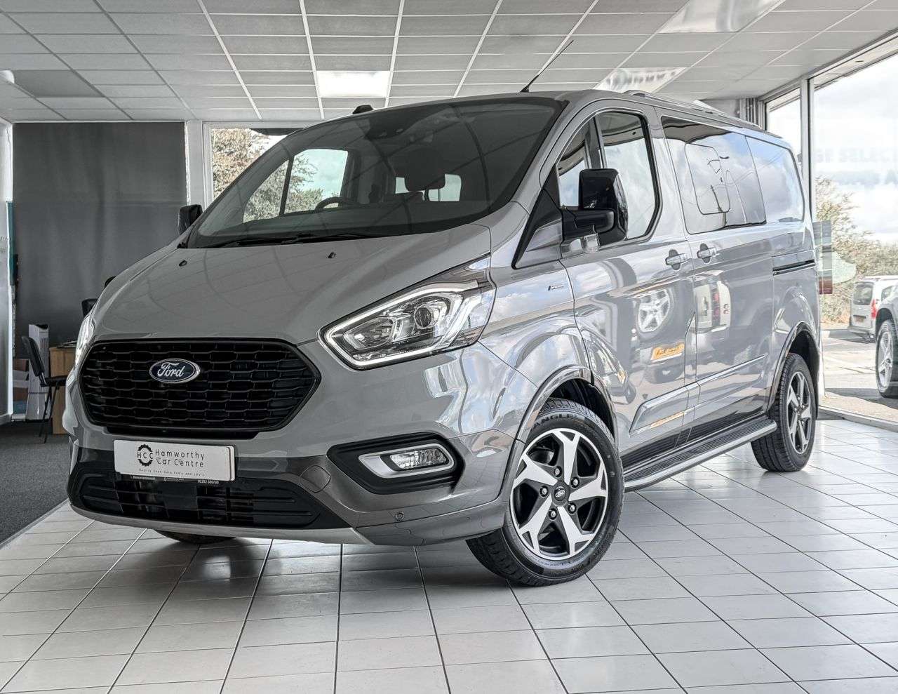 A 2023 FORD TRANSIT CUSTOM 2.0 320 EcoBlue Active Crew Van L1H1 Euro 6 (170 ps) SAT NAV - AIRCON - TAI A 2023 FORD TRANSIT CUSTOM 2.0 320 EcoBlue Active Crew Van L1H1 Euro 6 (170 ps) SAT NAV - AIRCON - TAI