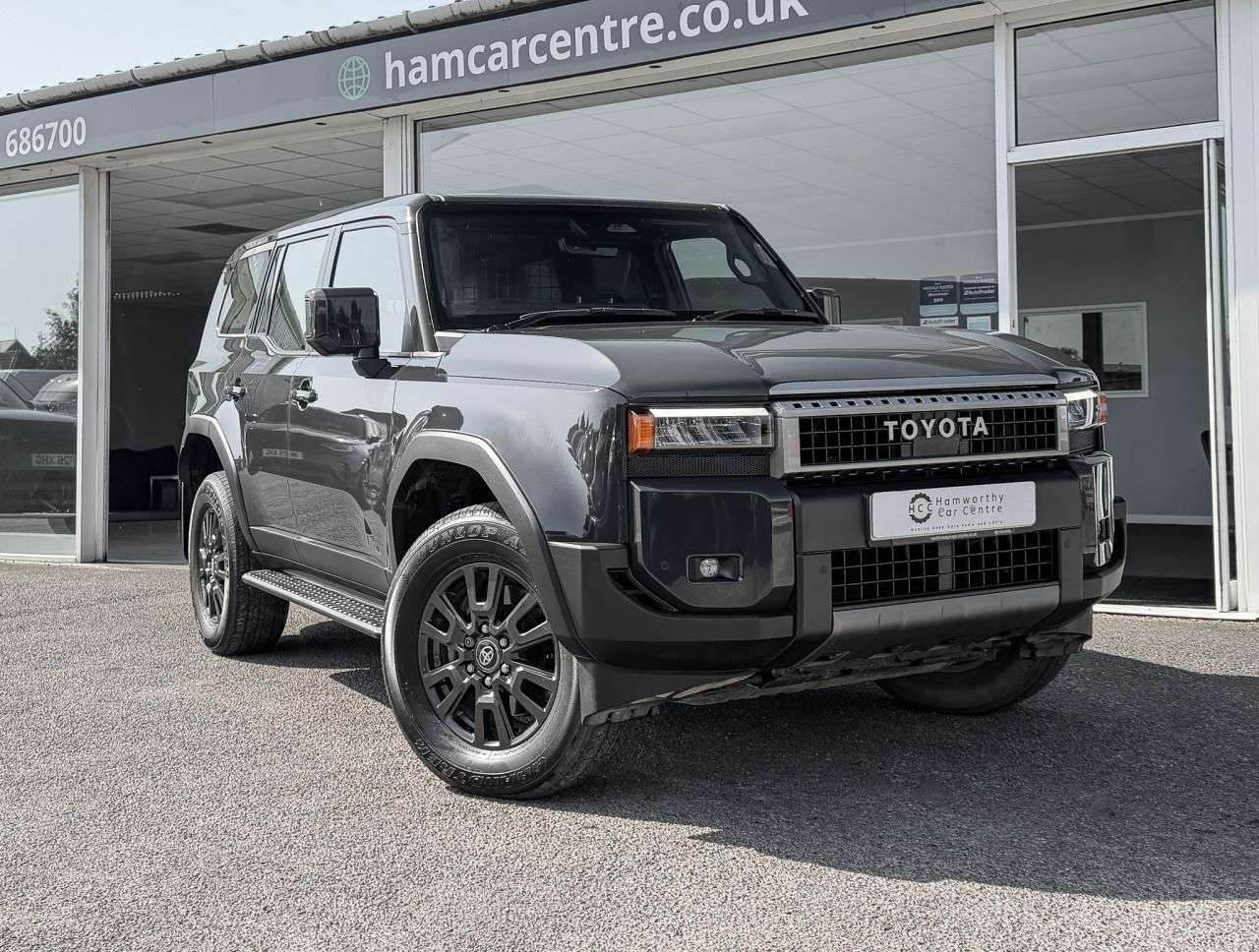 A 2025 TOYOTA LAND CRUISER 2.8D COMMERCIAL 4WD Auto (204 ps) ADAPTIVE CRUISE+REAR TOW BAR A 2025 TOYOTA LAND CRUISER 2.8D COMMERCIAL 4WD Auto (204 ps) ADAPTIVE CRUISE+REAR TOW BAR