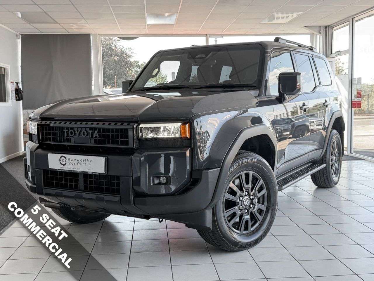 A 2025 TOYOTA LAND CRUISER 2.8D Panel Van *5 SEATS* Diesel Auto 4WD LWB Euro 6 (204 ps) ADAPT CRUISE+R A 2025 TOYOTA LAND CRUISER 2.8D Panel Van *5 SEATS* Diesel Auto 4WD LWB Euro 6 (204 ps) ADAPT CRUISE+R