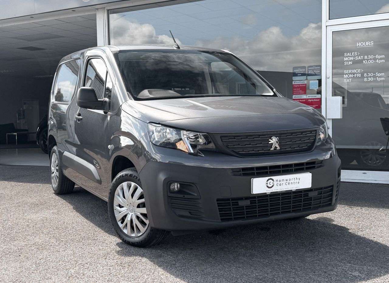 A 2021 PEUGEOT PARTNER 1.5 BlueHDi 1000 Professional Standard Panel Van 5dr Diesel Manual SWB Euro A 2021 PEUGEOT PARTNER 1.5 BlueHDi 1000 Professional Standard Panel Van 5dr Diesel Manual SWB Euro
