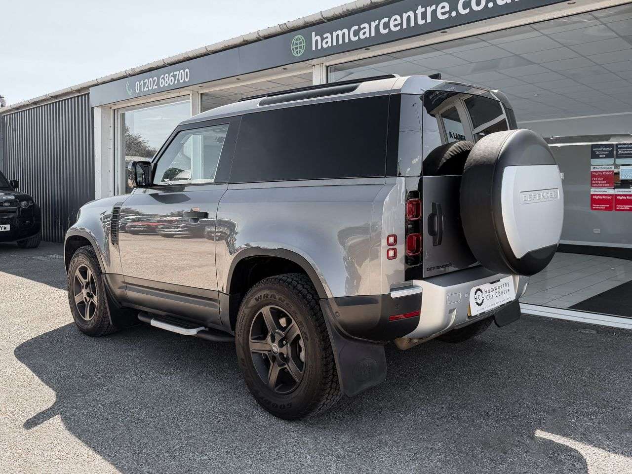 A 2021 LAND ROVER DEFENDER 90 3.0 MHEV Hard Top SUV 3dr Diesel Auto 4WD SWB Euro 6 (s/s) (200 ps) WADE+ S A 2021 LAND ROVER DEFENDER 90 3.0 MHEV Hard Top SUV 3dr Diesel Auto 4WD SWB Euro 6 (s/s) (200 ps) WADE+ S
