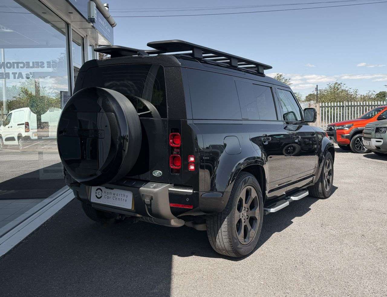 A 2023 LAND ROVER DEFENDER 110 3.0 D300 MHEV X-Dynamic HSE Hard Top SUV 5dr Diesel Auto 4WD MWB Euro 6 (s/ A 2023 LAND ROVER DEFENDER 110 3.0 D300 MHEV X-Dynamic HSE Hard Top SUV 5dr Diesel Auto 4WD MWB Euro 6 (s/