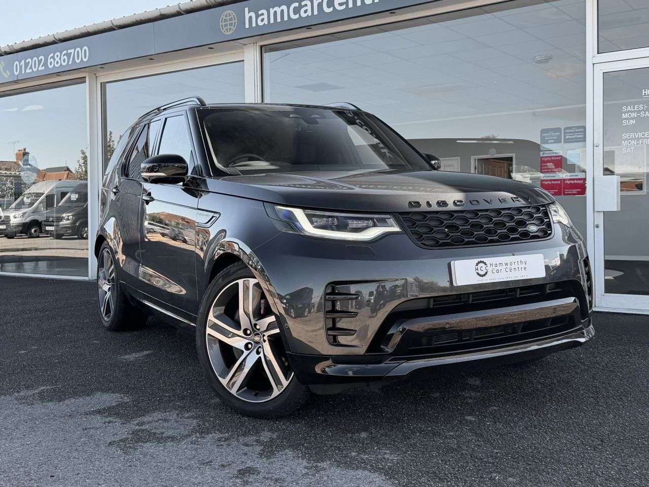 A 2025 LAND ROVER DISCOVERY 3.0 D350 MHEV Dynamic HSE 5 SEATS SUV 5dr Diesel Auto (350 ps) LR WARRANTY+ A 2025 LAND ROVER DISCOVERY 3.0 D350 MHEV Dynamic HSE 5 SEATS SUV 5dr Diesel Auto (350 ps) LR WARRANTY+