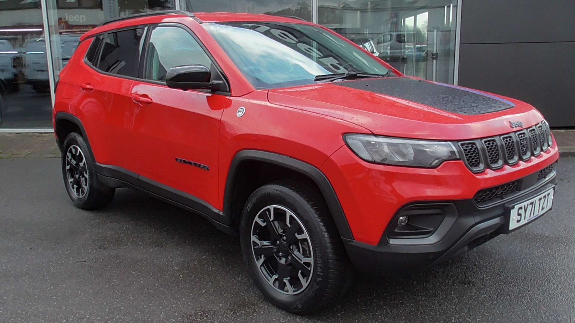 A 2021 JEEP COMPASS TRAILHAWK A 2021 JEEP COMPASS TRAILHAWK