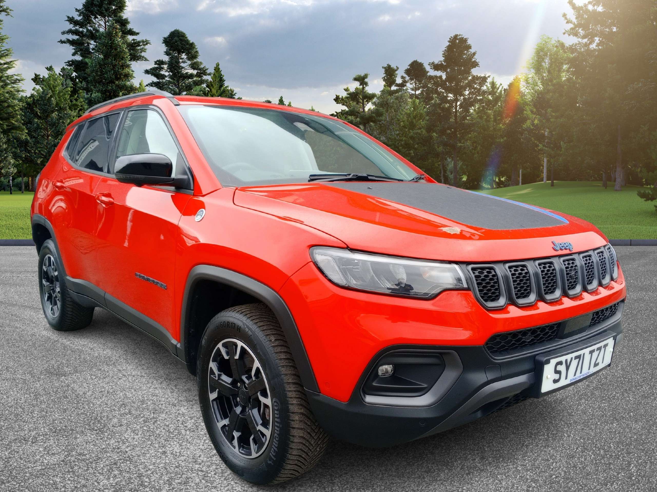 A 2021 JEEP COMPASS TRAILHAWK A 2021 JEEP COMPASS TRAILHAWK