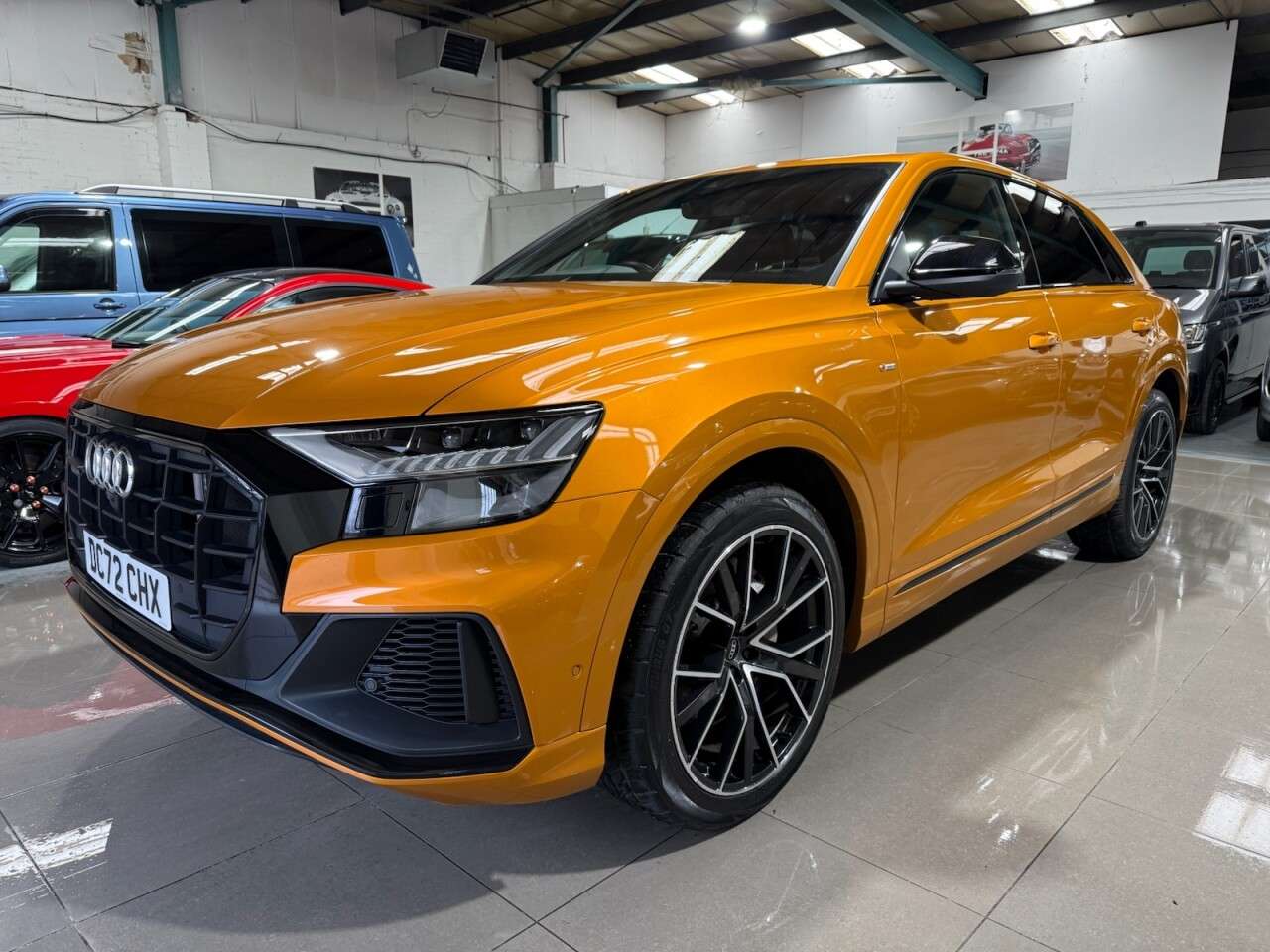 A 2022 AUDI Q8 3.0 TFSI V6 55 Black Edition SUV 5dr Petrol Tiptronic quattro Euro 6 (s/s) A 2022 AUDI Q8 3.0 TFSI V6 55 Black Edition SUV 5dr Petrol Tiptronic quattro Euro 6 (s/s)