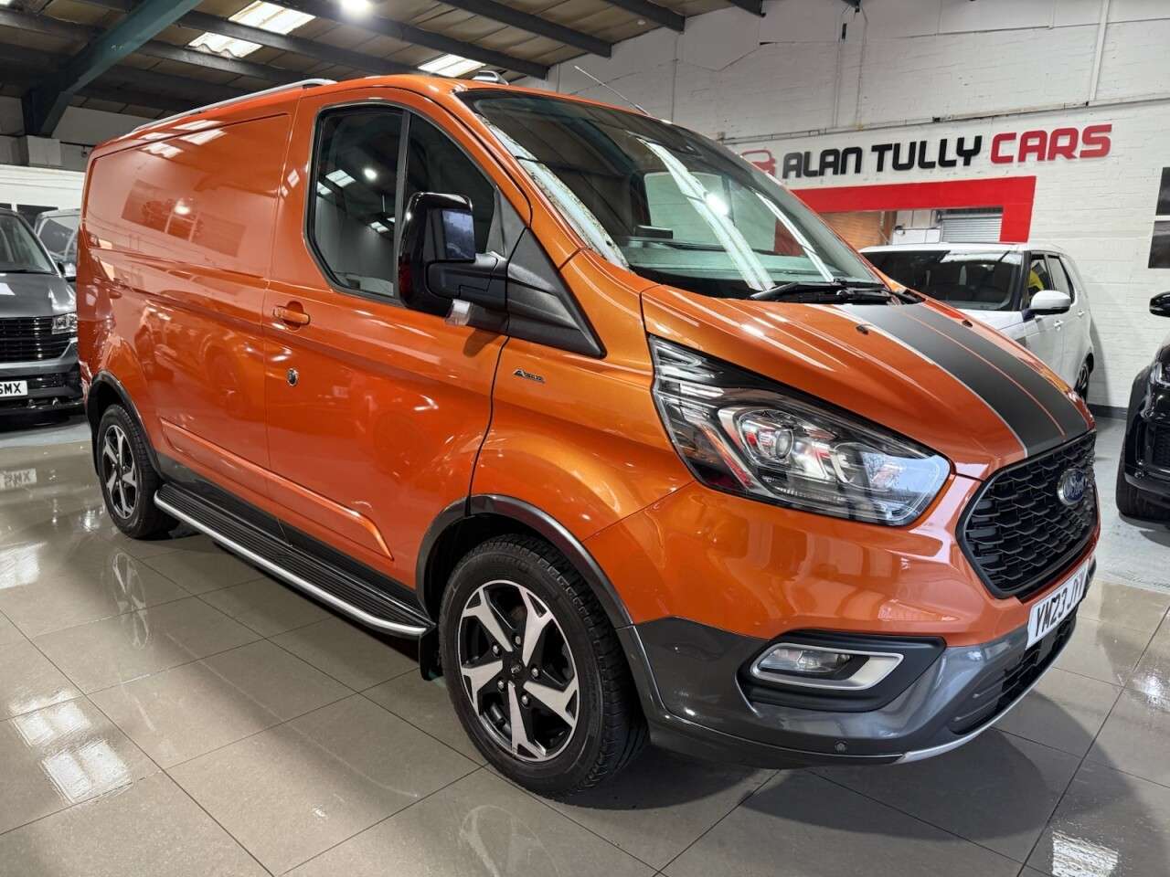 A 2023 FORD TRANSIT CUSTOM 2.0 300 EcoBlue Active Panel Van 5dr Diesel Manual L1 H1 Euro 6 (s/s) (130 A 2023 FORD TRANSIT CUSTOM 2.0 300 EcoBlue Active Panel Van 5dr Diesel Manual L1 H1 Euro 6 (s/s) (130