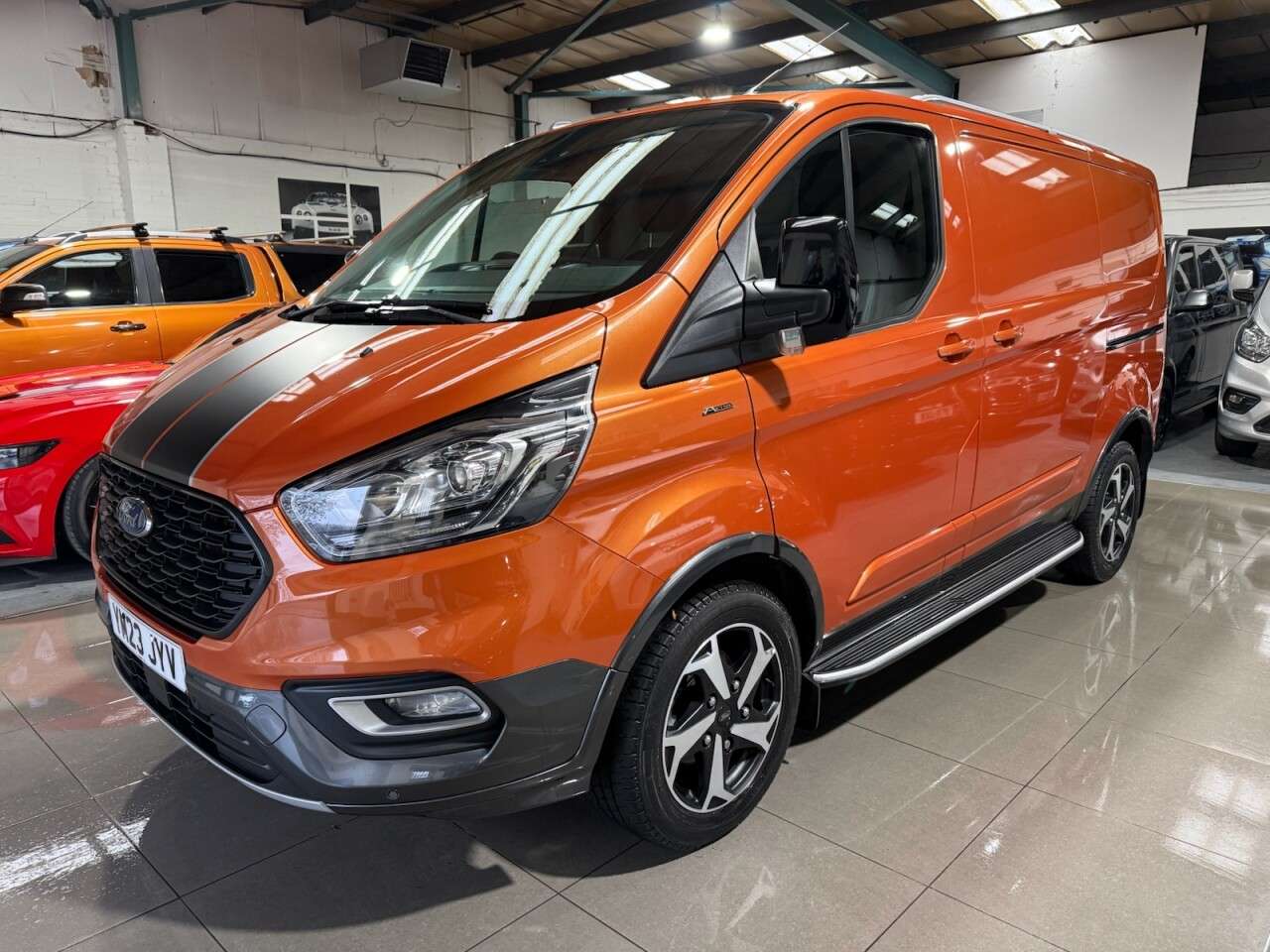 A 2023 FORD TRANSIT CUSTOM 2.0 300 EcoBlue Active Panel Van 5dr Diesel Manual L1 H1 Euro 6 (s/s) (130 A 2023 FORD TRANSIT CUSTOM 2.0 300 EcoBlue Active Panel Van 5dr Diesel Manual L1 H1 Euro 6 (s/s) (130