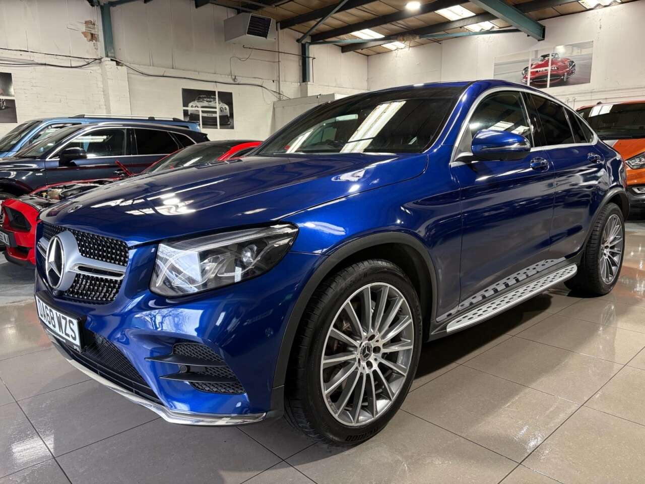 A 2018 MERCEDES-BENZ GLC 2.0 GLC250 AMG Line (Premium) Coupe 5dr Petrol G-Tronic+ 4MATIC Euro 6 (s/s A 2018 MERCEDES-BENZ GLC 2.0 GLC250 AMG Line (Premium) Coupe 5dr Petrol G-Tronic+ 4MATIC Euro 6 (s/s