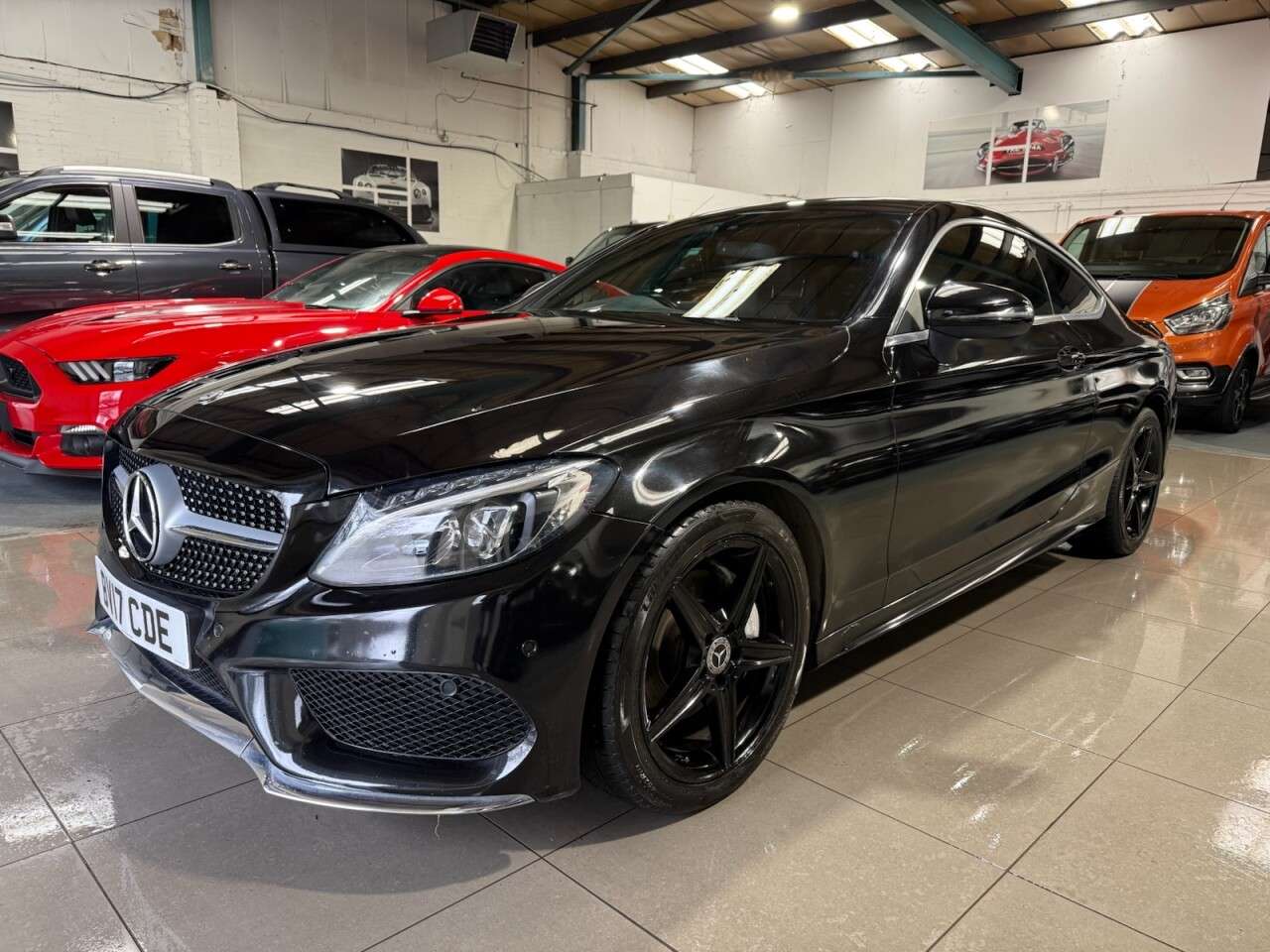 A 2017 MERCEDES-BENZ C-CLASS 2.1 C220d AMG Line Coupe 2dr Diesel G-Tronic+ Euro 6 (s/s) (170 ps) A 2017 MERCEDES-BENZ C-CLASS 2.1 C220d AMG Line Coupe 2dr Diesel G-Tronic+ Euro 6 (s/s) (170 ps)
