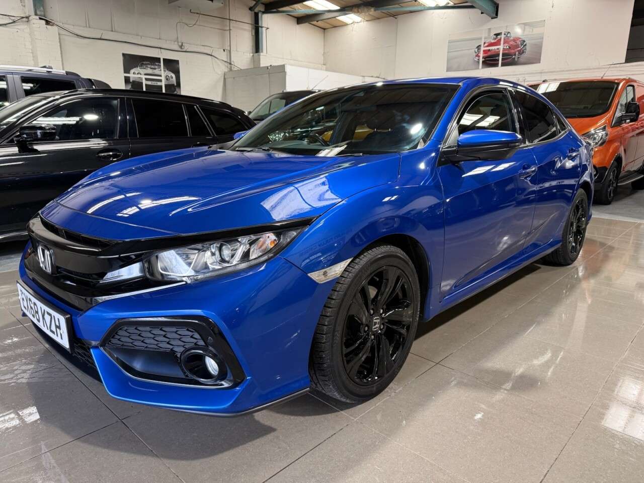 A 2018 HONDA CIVIC 1.0 VTEC Turbo SR Hatchback 5dr Petrol CVT Euro 6 (s/s) (126 ps) A 2018 HONDA CIVIC 1.0 VTEC Turbo SR Hatchback 5dr Petrol CVT Euro 6 (s/s) (126 ps)
