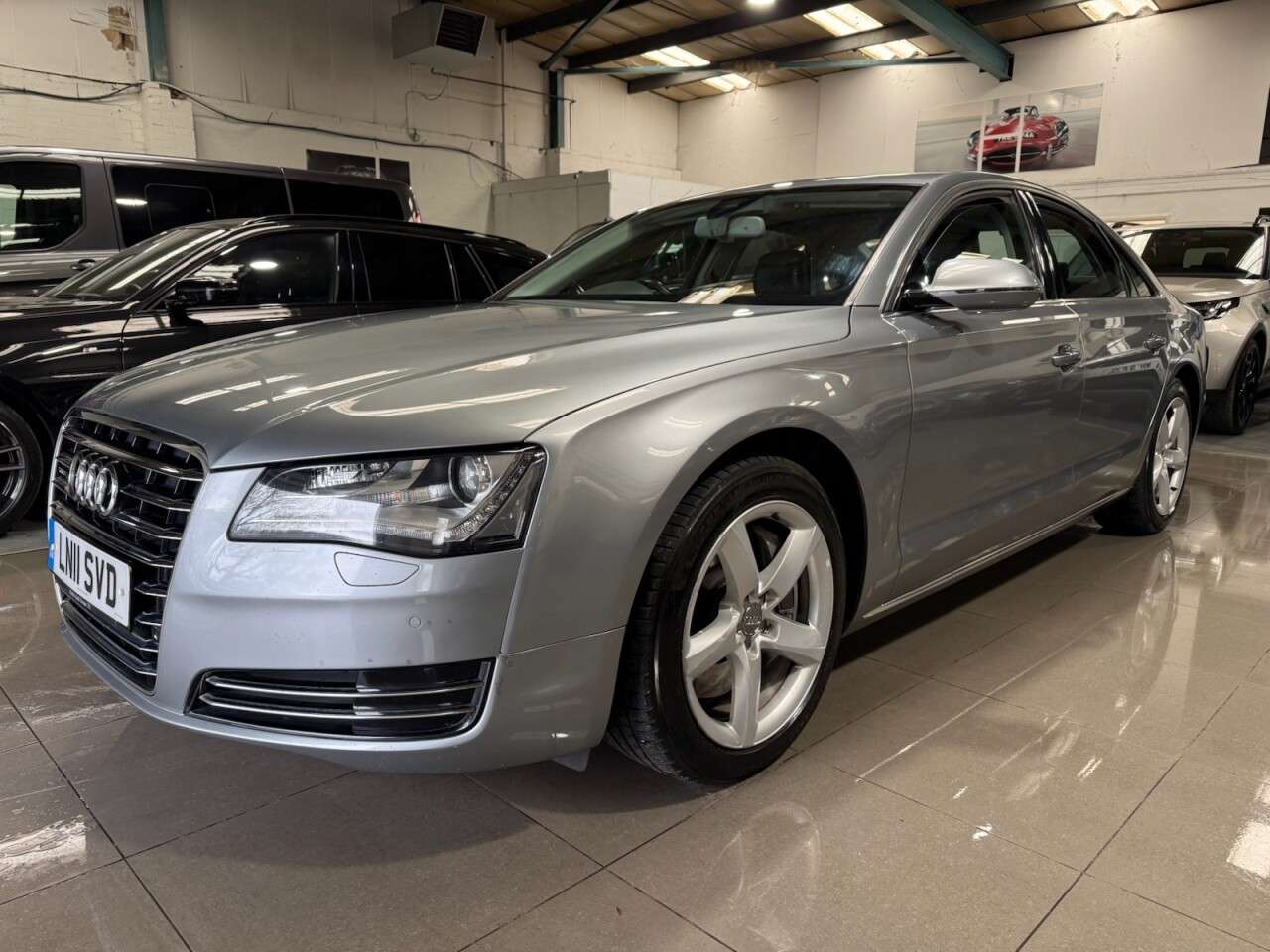 A 2011 AUDI A8 4.2 TDI V8 Executive SE Saloon 4dr Diesel Tiptronic quattro Euro 5 (350 ps) A 2011 AUDI A8 4.2 TDI V8 Executive SE Saloon 4dr Diesel Tiptronic quattro Euro 5 (350 ps)
