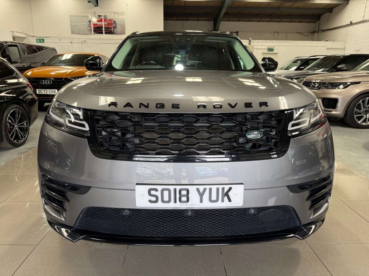 A 2018 LAND ROVER RANGE ROVER VELAR 3.0 SD6 V6 R-Dynamic HSE SUV 5dr Diesel Auto 4WD Euro 6 (s/s) (300 ps) A 2018 LAND ROVER RANGE ROVER VELAR 3.0 SD6 V6 R-Dynamic HSE SUV 5dr Diesel Auto 4WD Euro 6 (s/s) (300 ps)